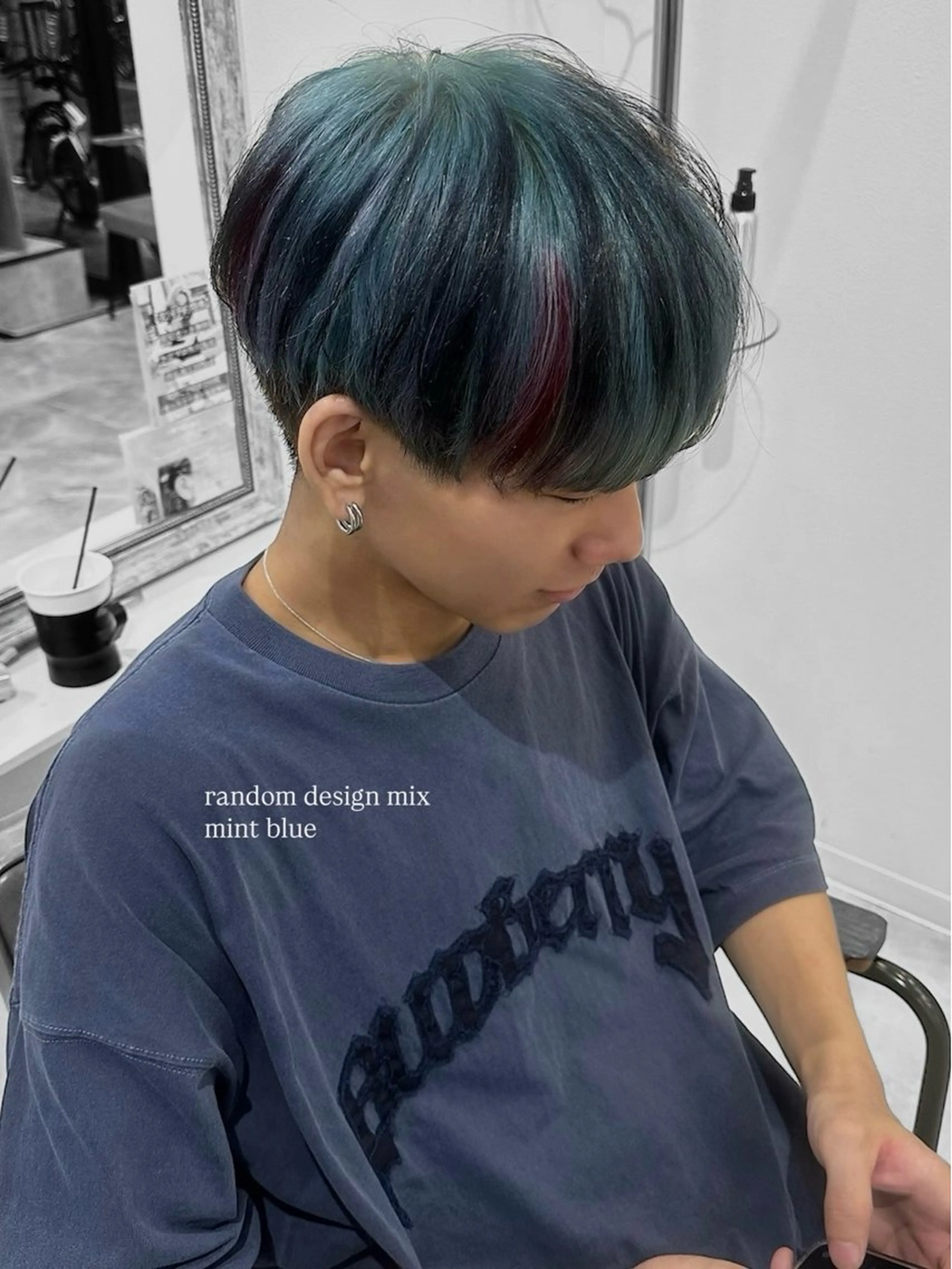 《💥ばちばちデザインカラー💥》ブリーチベースの方限定‼️デザインカラー + Aujua 5step トリートメントの写真