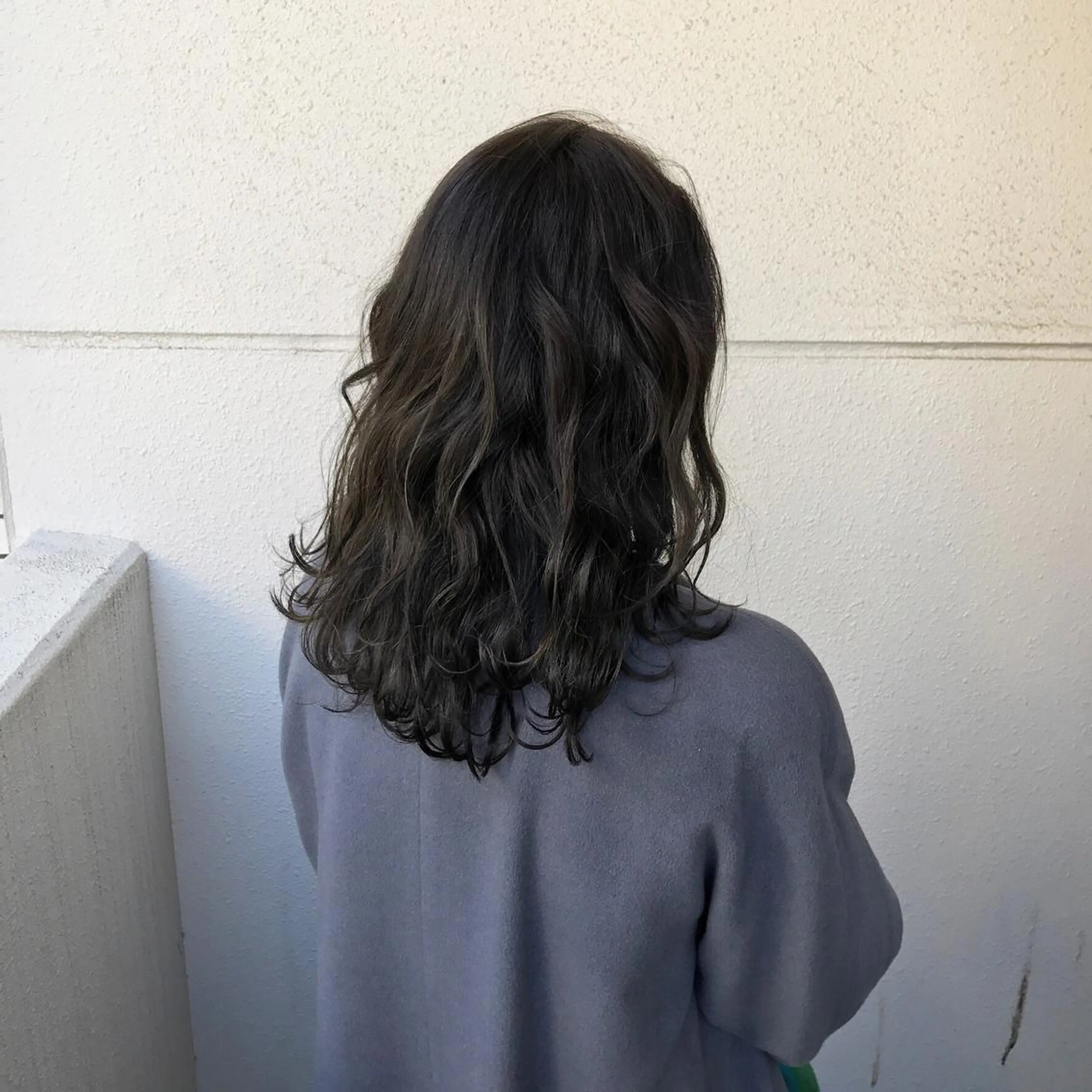 セミロング カラー インナーカラー/天神 ブリーチ/吉田のヘアスタイル