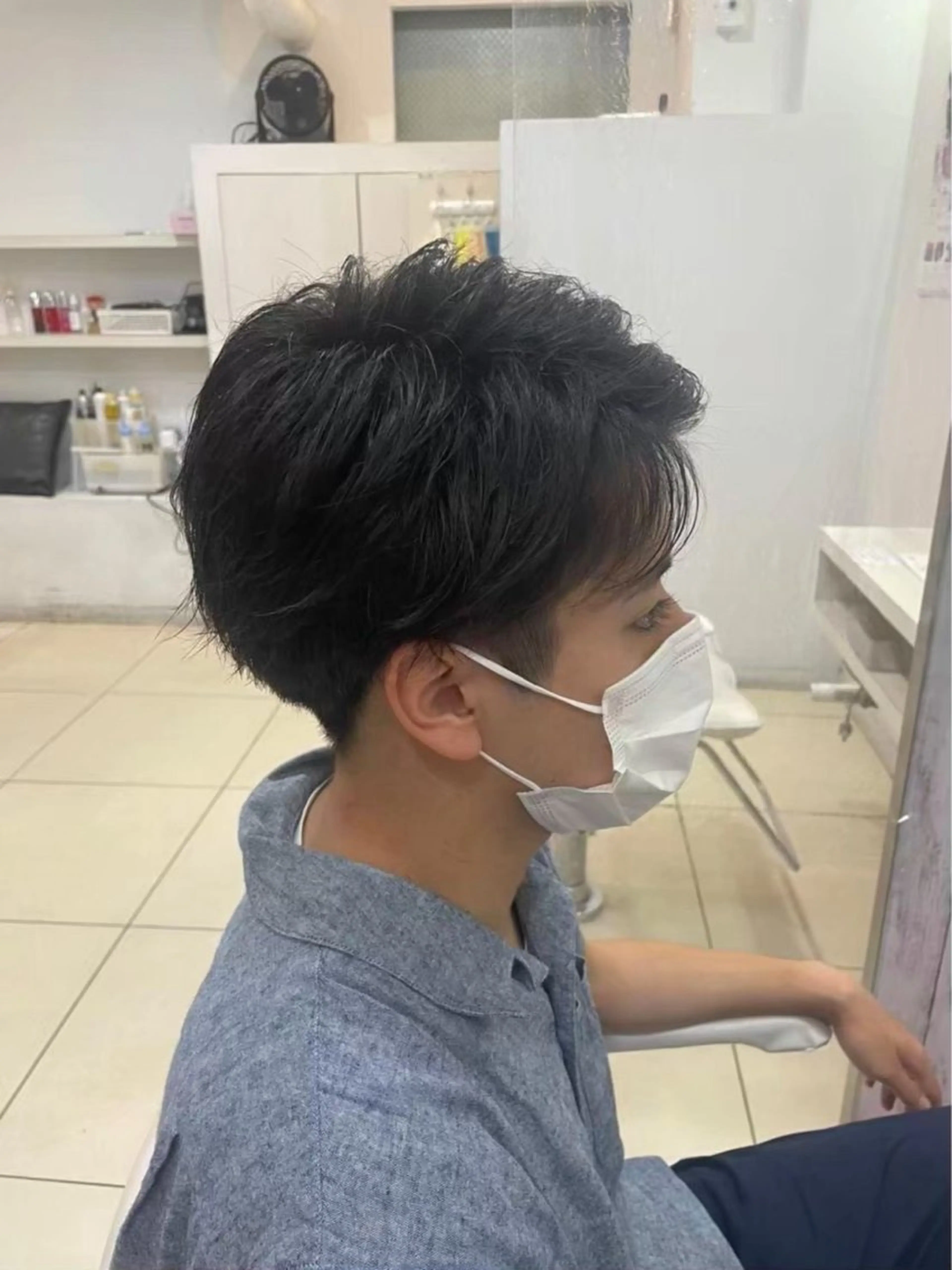 メンズ カラー メンズカット 歓迎‼️後藤朝光のヘアスタイル