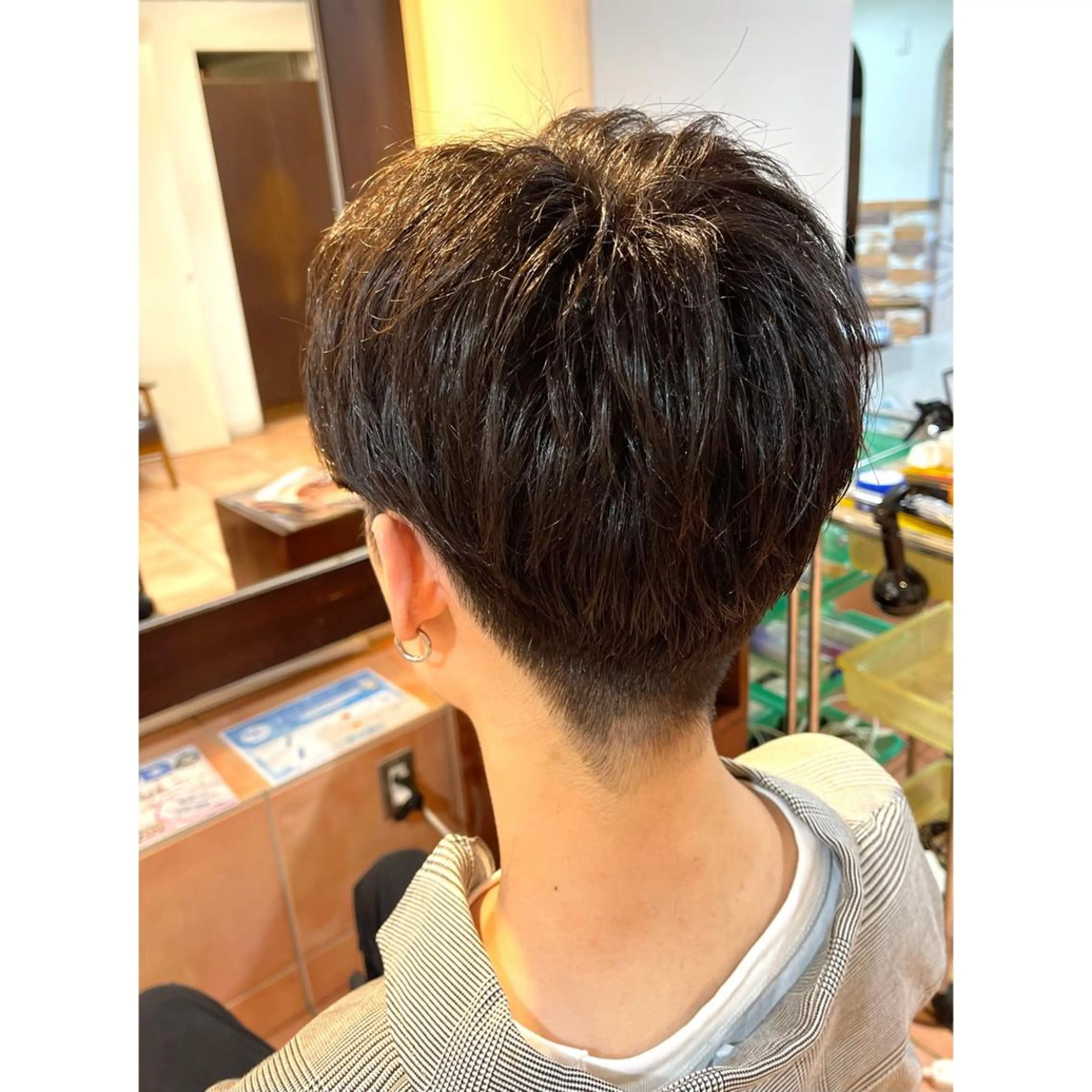 ショート メンズ 🦋エクステ/透明感 カラー🦋宮川莉央のヘアスタイル