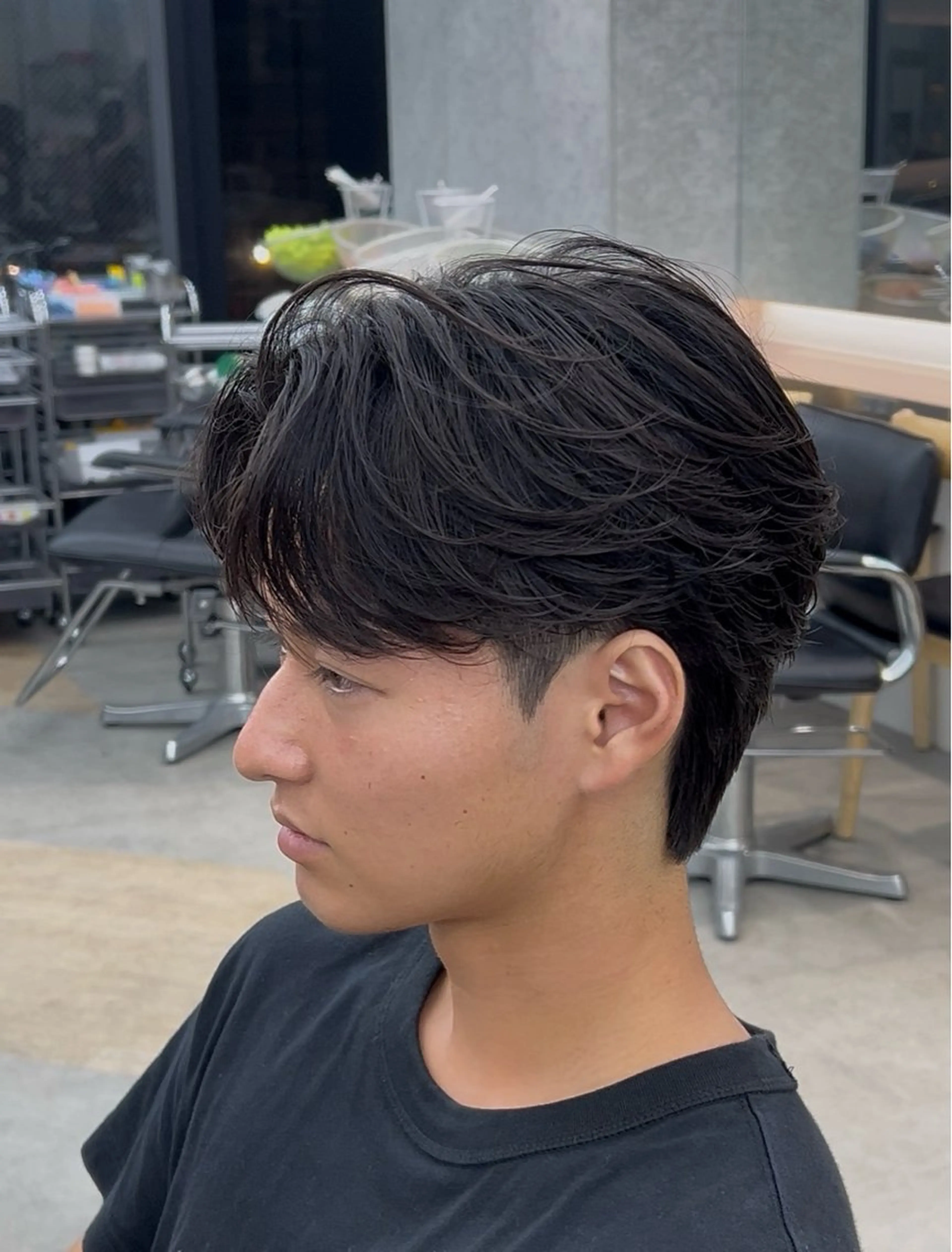 💫ミニモ限定価格💫　　　　　　　　　　　　　　　　　カット＋フェザーパーマ🪶🌀の写真