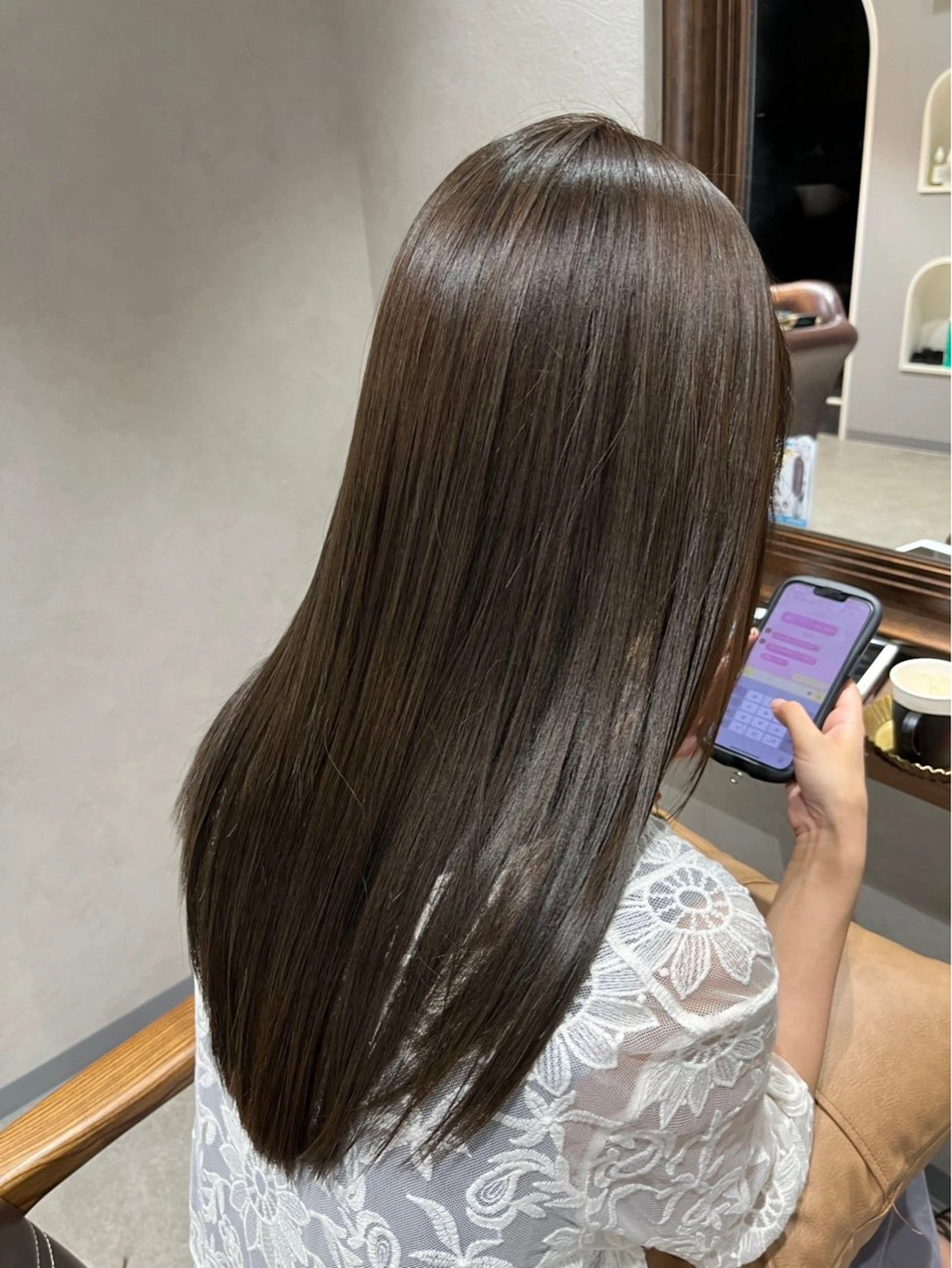 カラー 川崎ハツメイ✨篠原 裕里のヘアスタイル