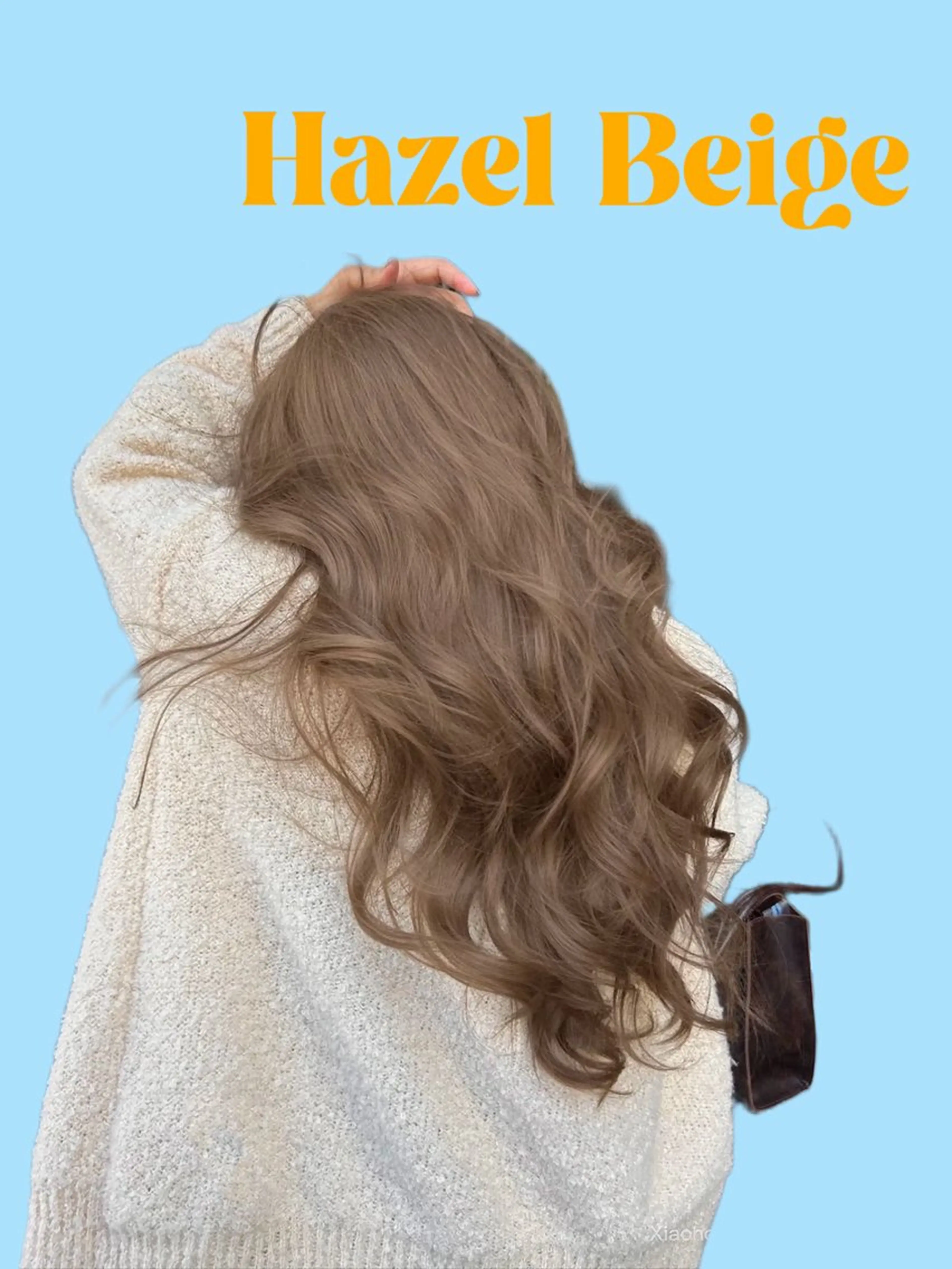 ロング 韓国　レイヤーカット ハッシュカットのヘアスタイル