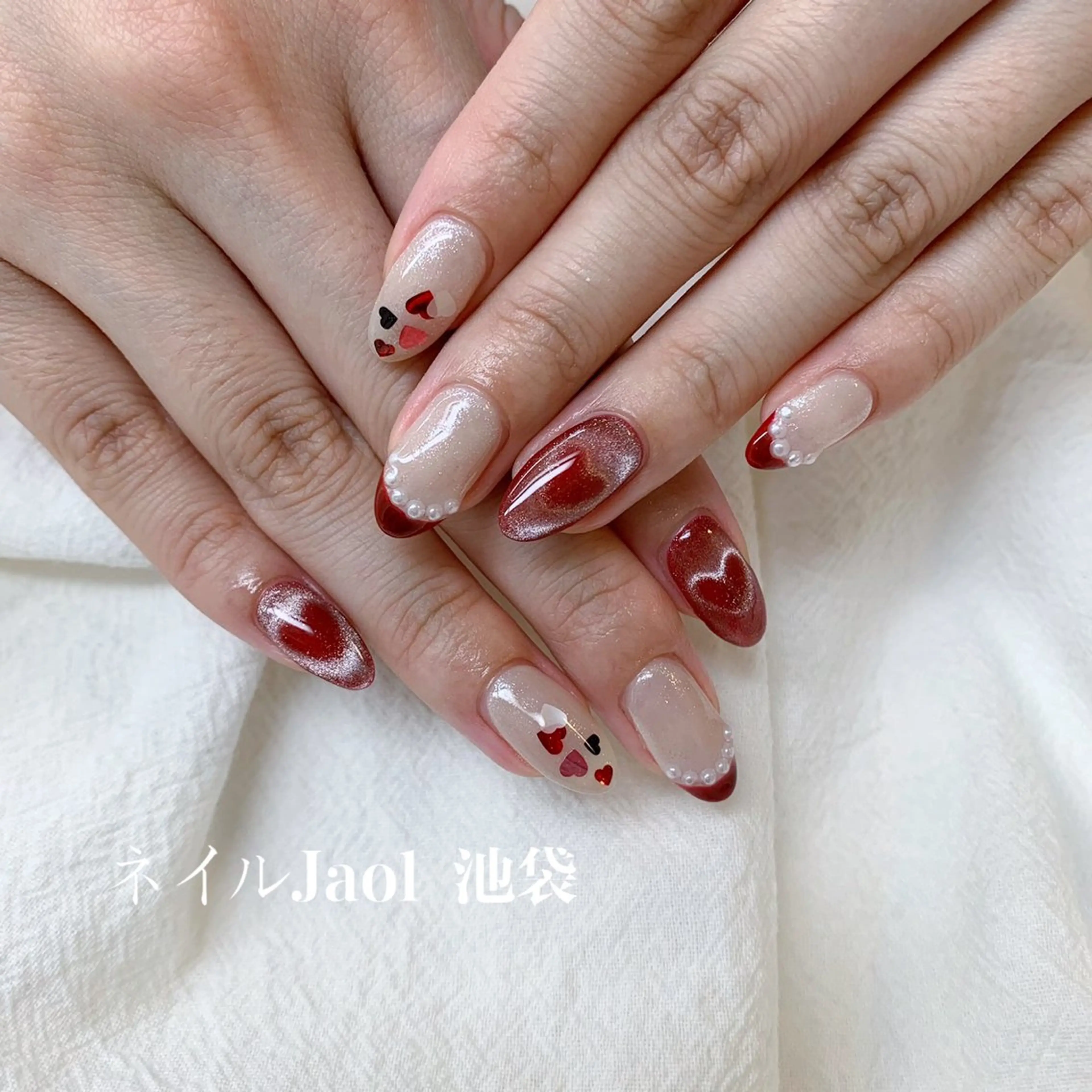 ミディアム nail jaol池袋店所属・ネイルJaol 池袋のネイルデザイン