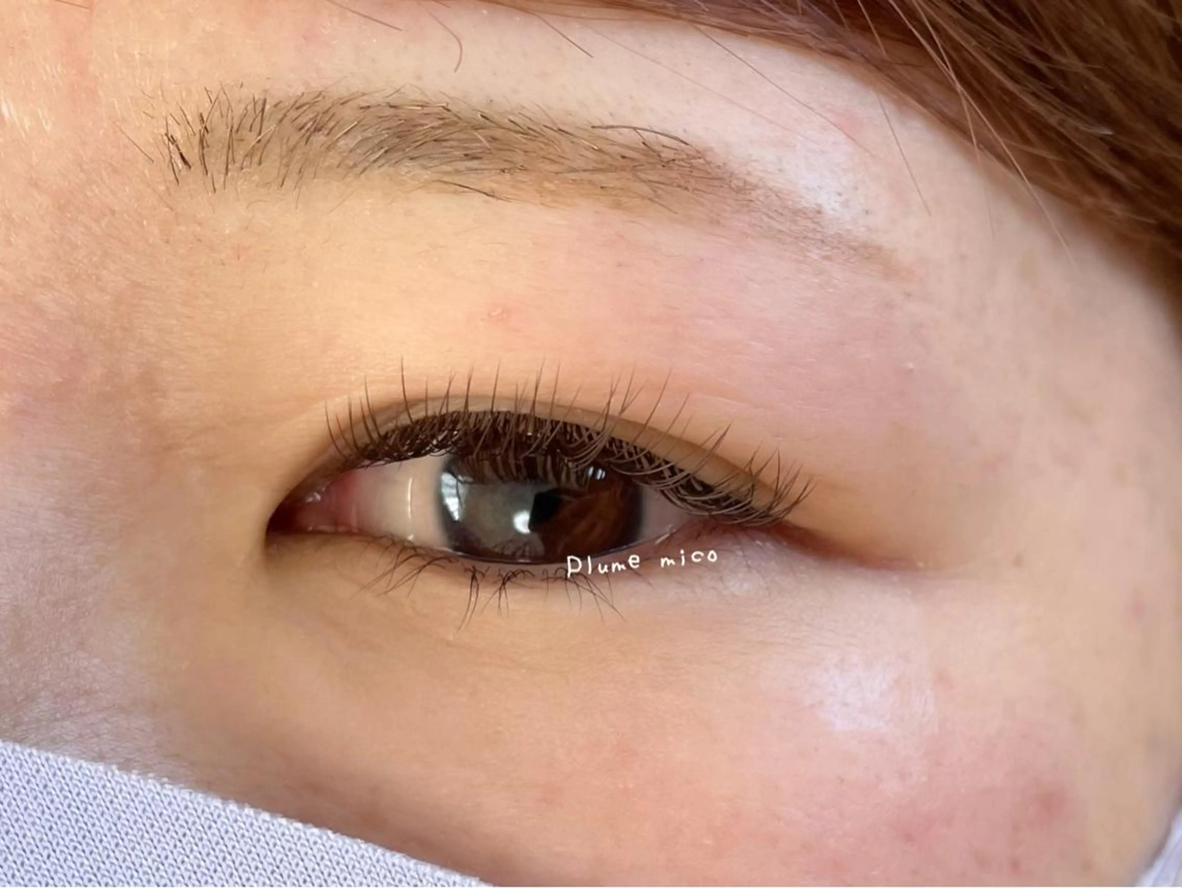 マツエク・マツパ カラーマツエク Plume micoのマツエク・マツパデザイン