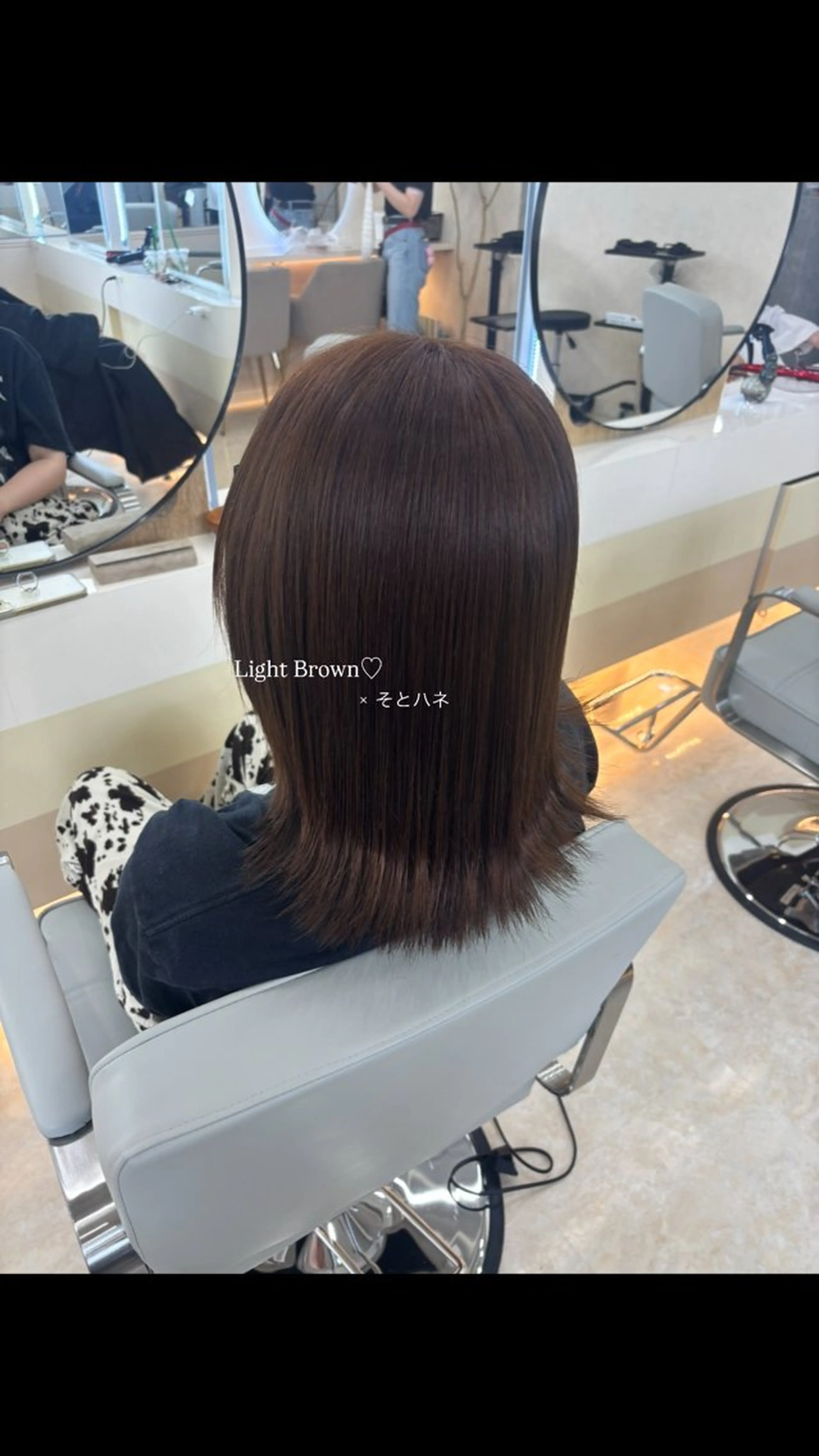 カラー ブリーチ ダブルカラー ブリーチなしカラー ヘアカラー ‎🤍中村 陽奈‎🤍のヘアスタイル