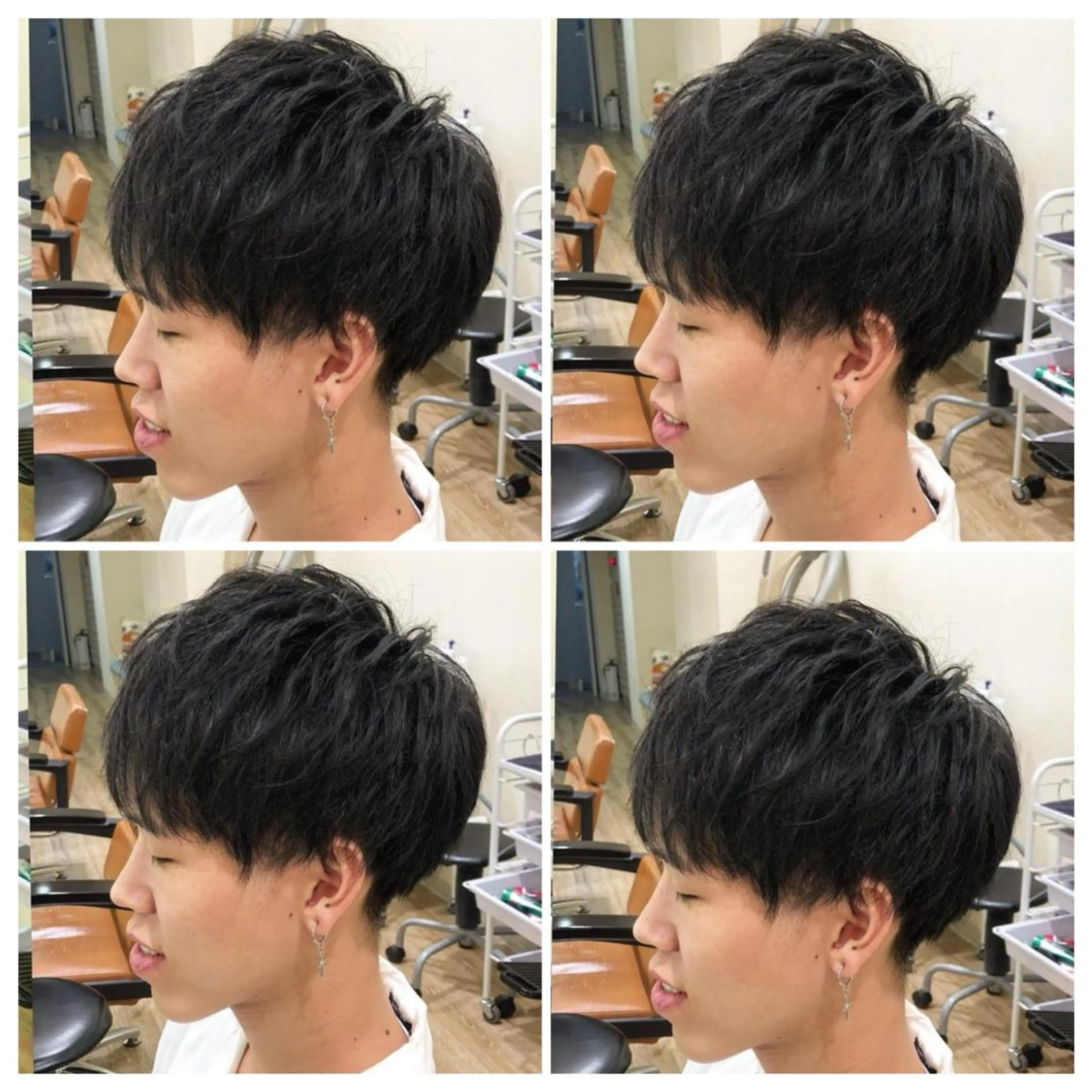 メンズ カット パーマ トリートメント 💎髪質改善／艶髪 荻原💎のヘアスタイル