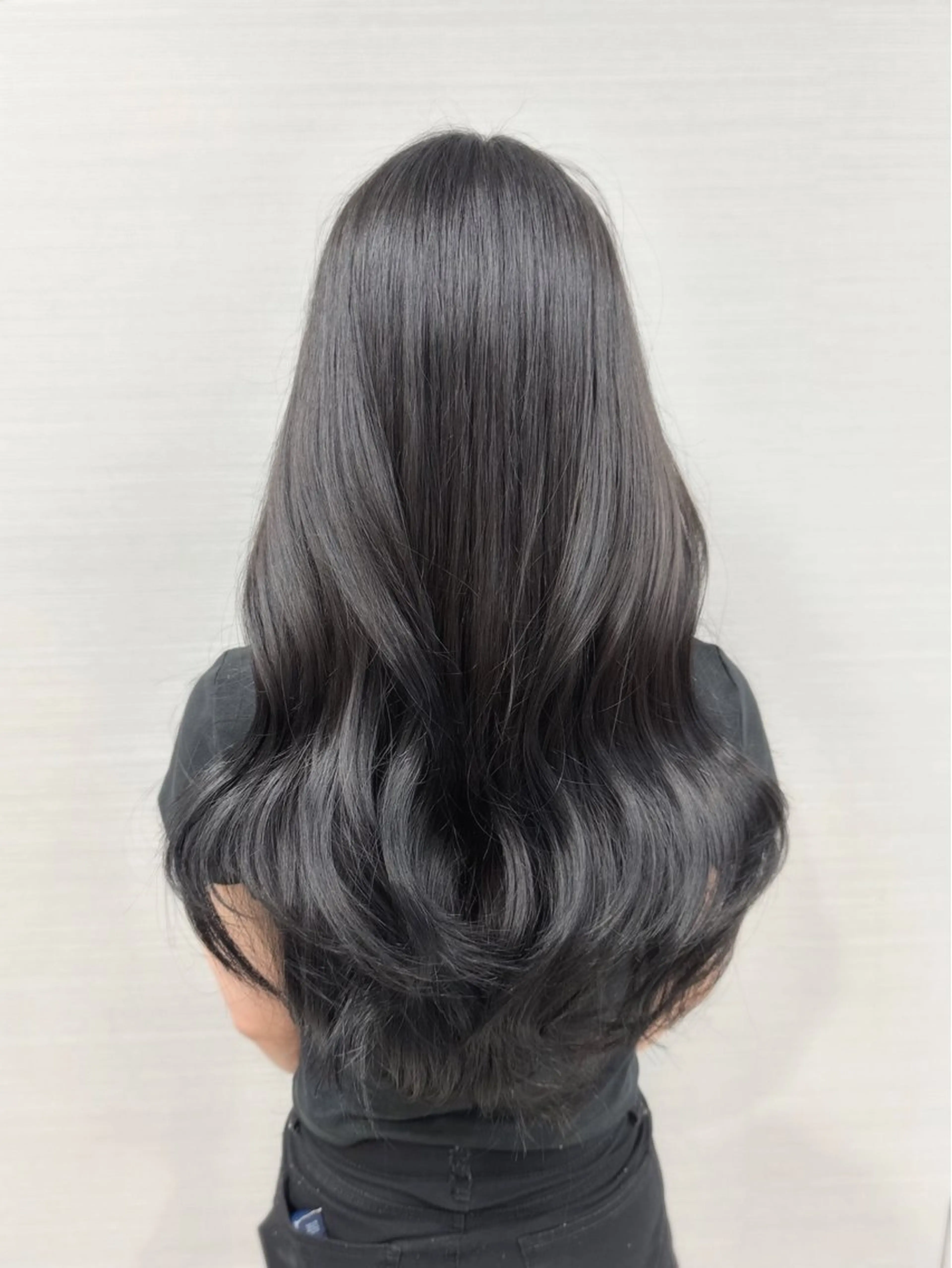 ミディアム カラー 韓国ヘア 店長NEGIのヘアスタイル