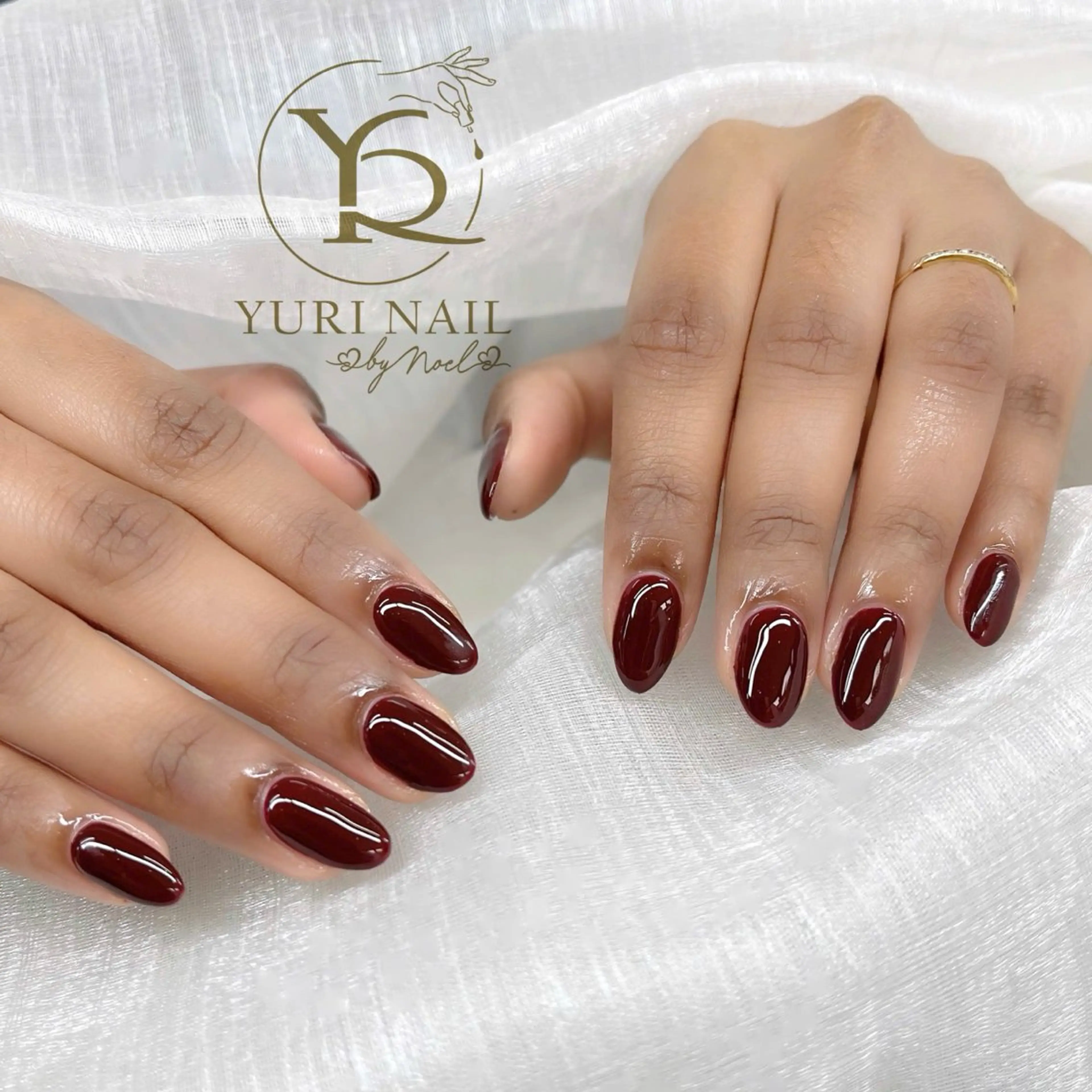 ネイル チークネイル フットネイル フレンチネイル 韓国ネイル 水色 ハンドネイル フットネイル ハンドケア YURI Nail NARITAのネイルデザイン