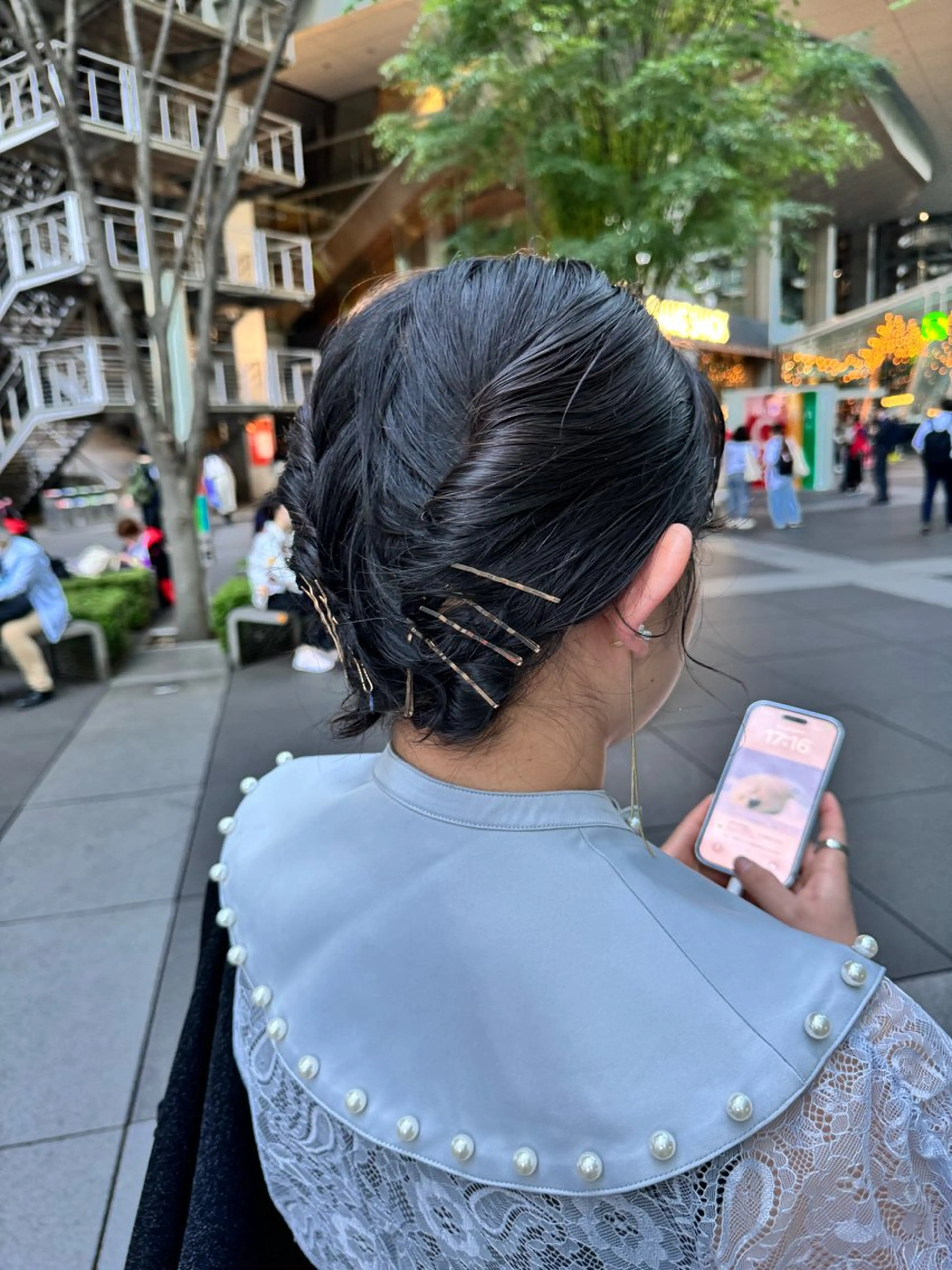 ヘアアレンジ ❤️パーマ美容師✂︎ 井口美緒のヘアスタイル