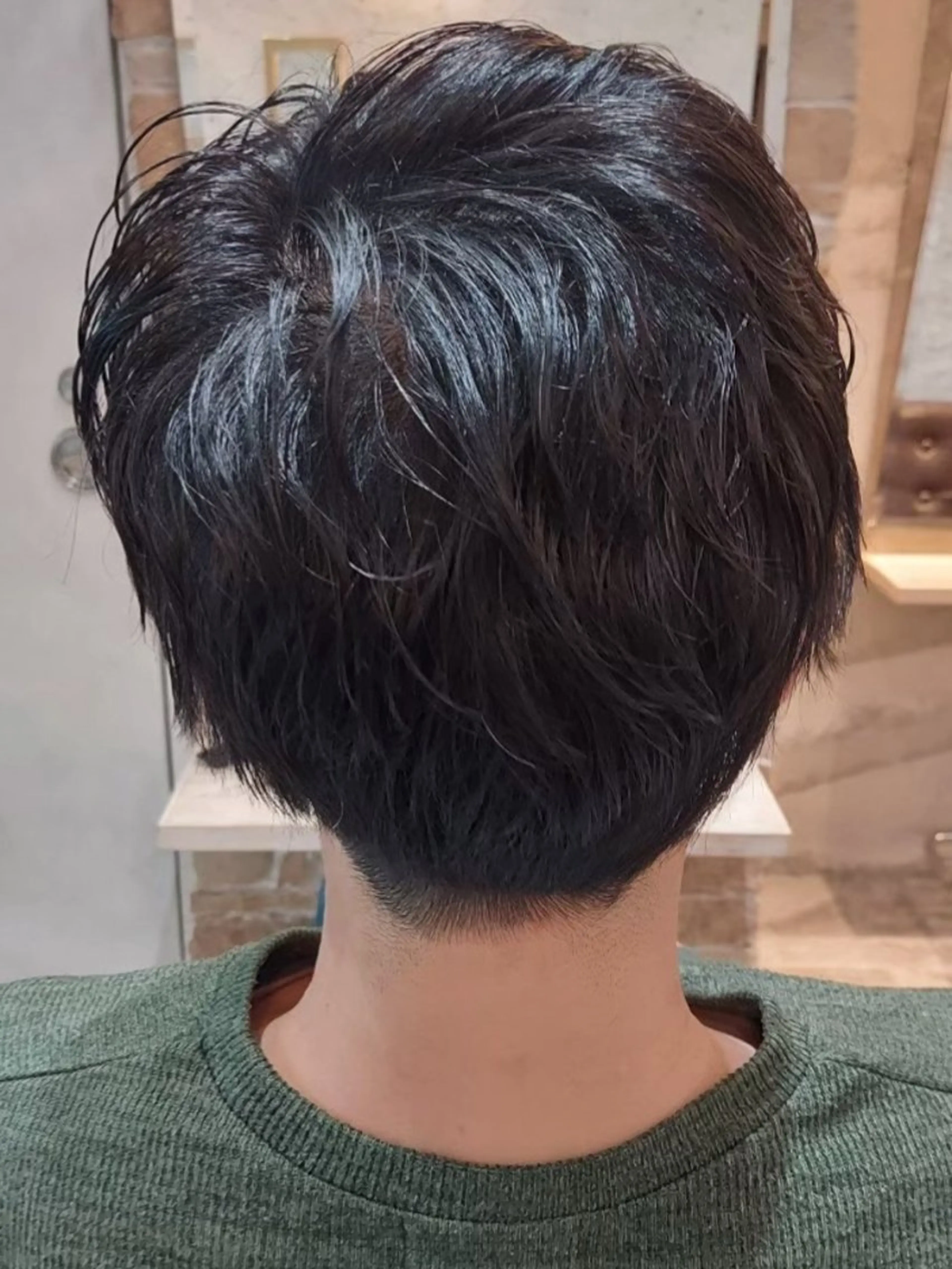 メンズ CHI KAのヘアスタイル