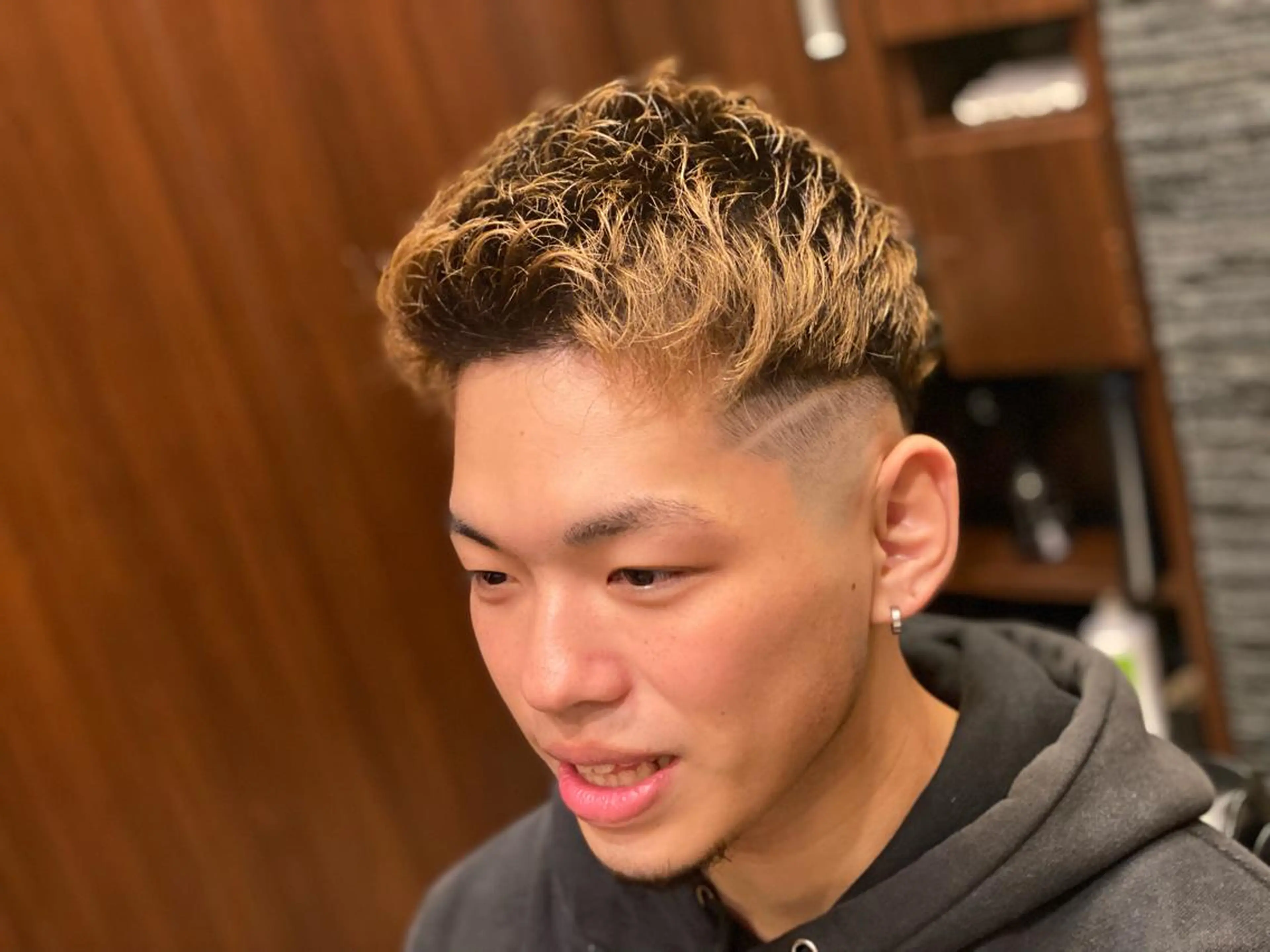 ショート メンズ 浅見 天翔のヘアスタイル