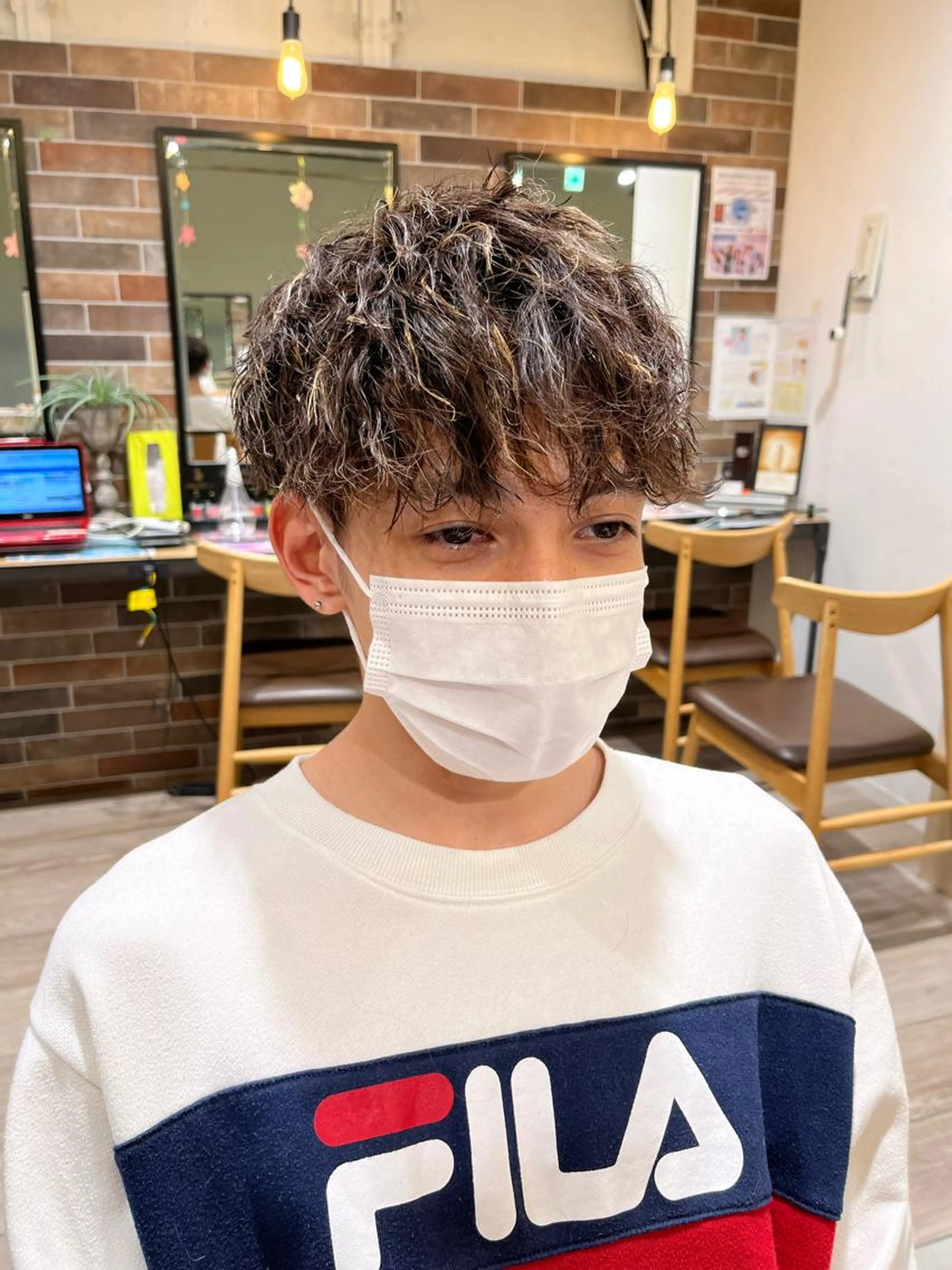 🔥似合わせメンズカット＋ハイライト✂︎の写真