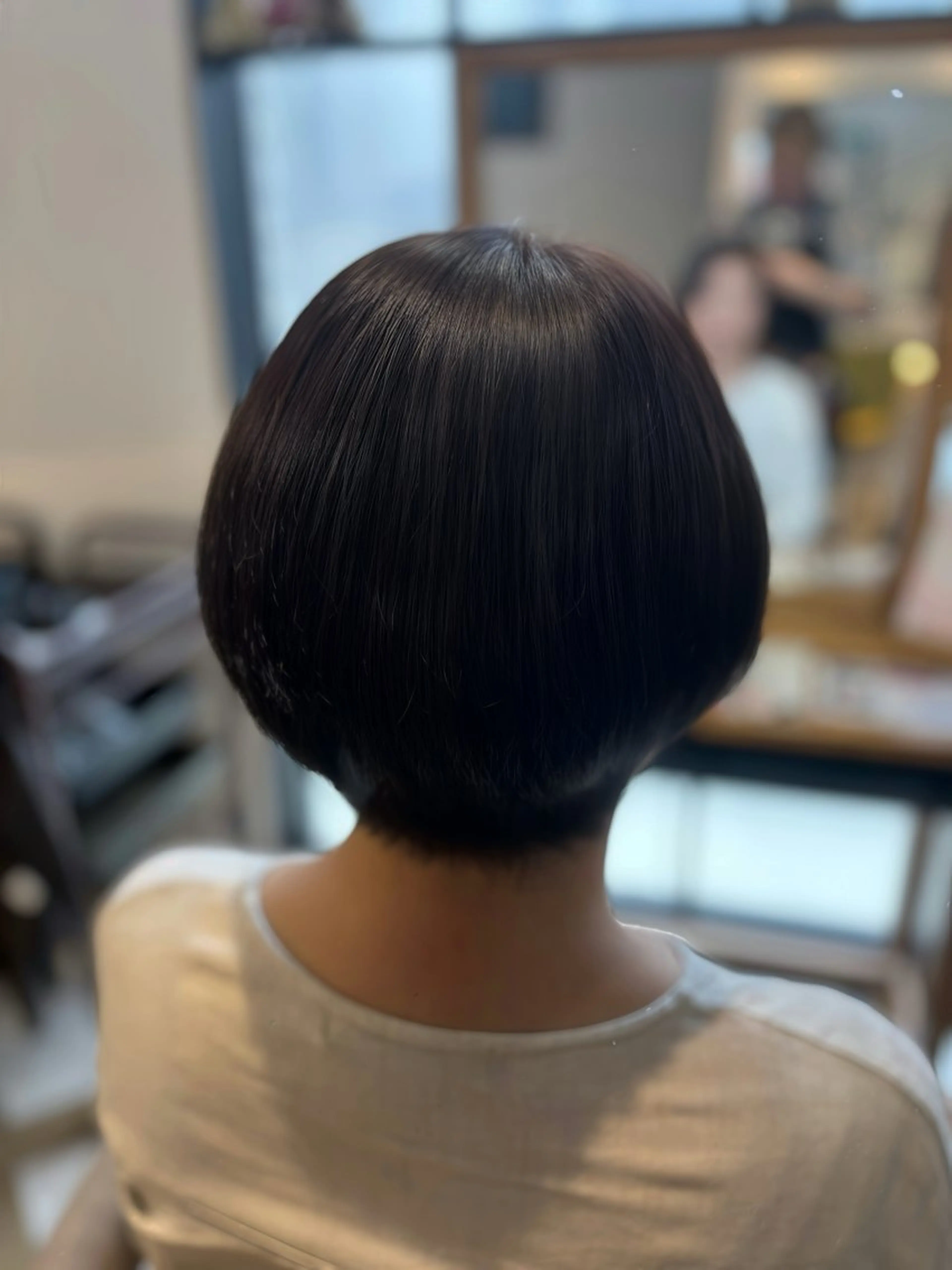 ショート カラー 透明感カラー 🖤みらい🖤カット ブリーチモデル募集のヘアスタイル