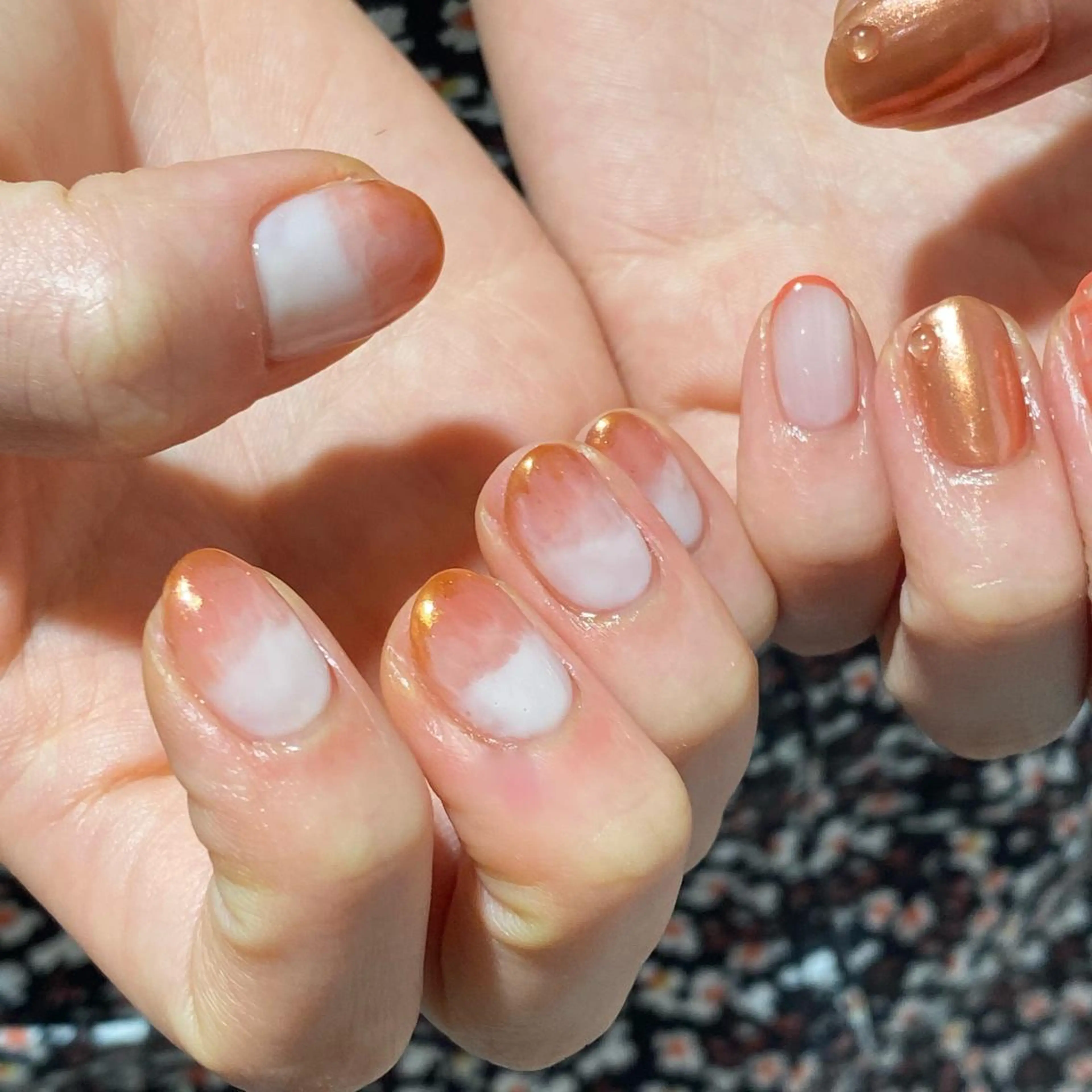 ネイル ハンドネイル Trico Antique所属・岩本 杏のネイルデザイン