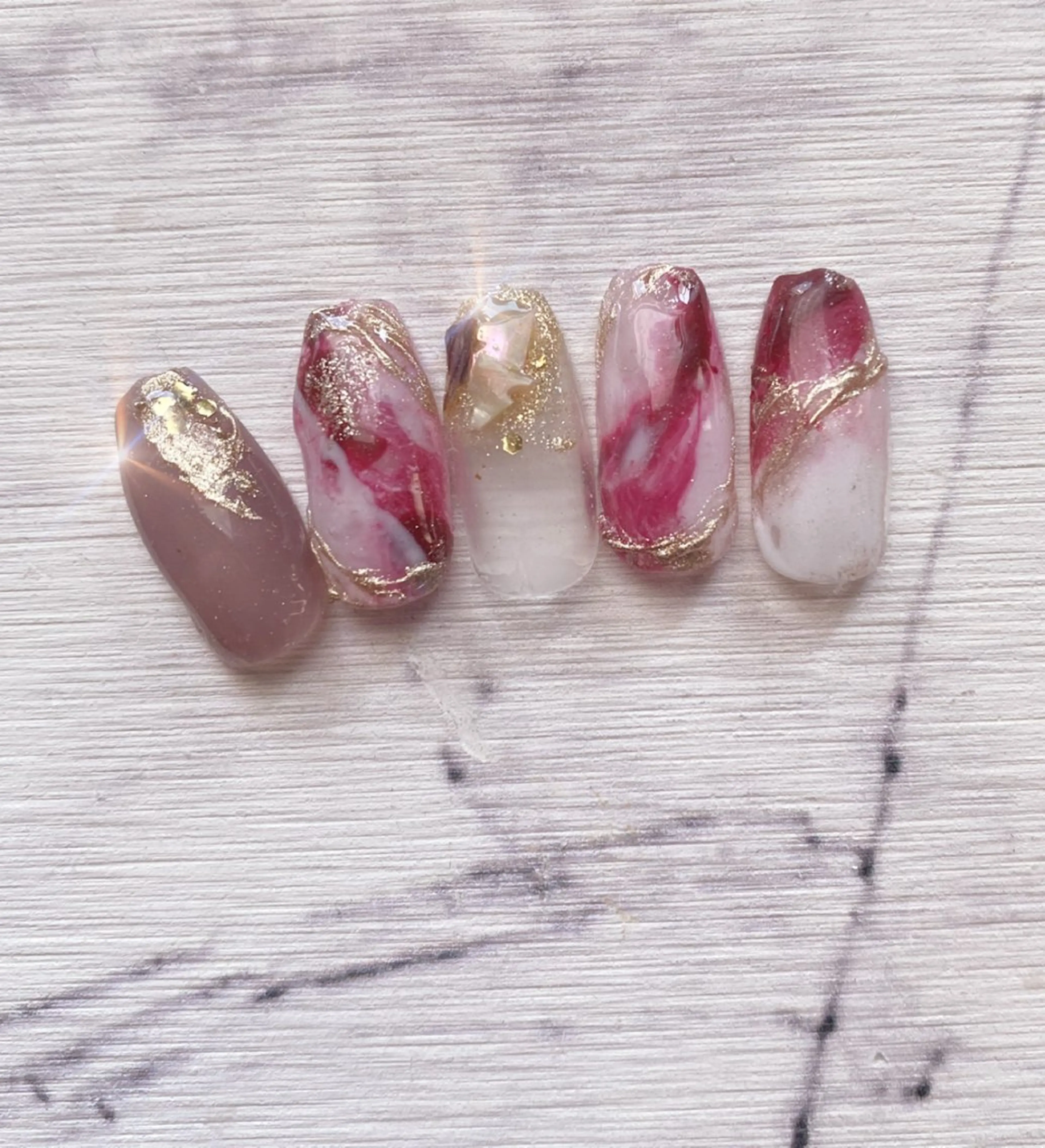 ネイル ハンドネイル ハンドケア ネイル＆脱毛 Lotus🌸のネイルデザイン