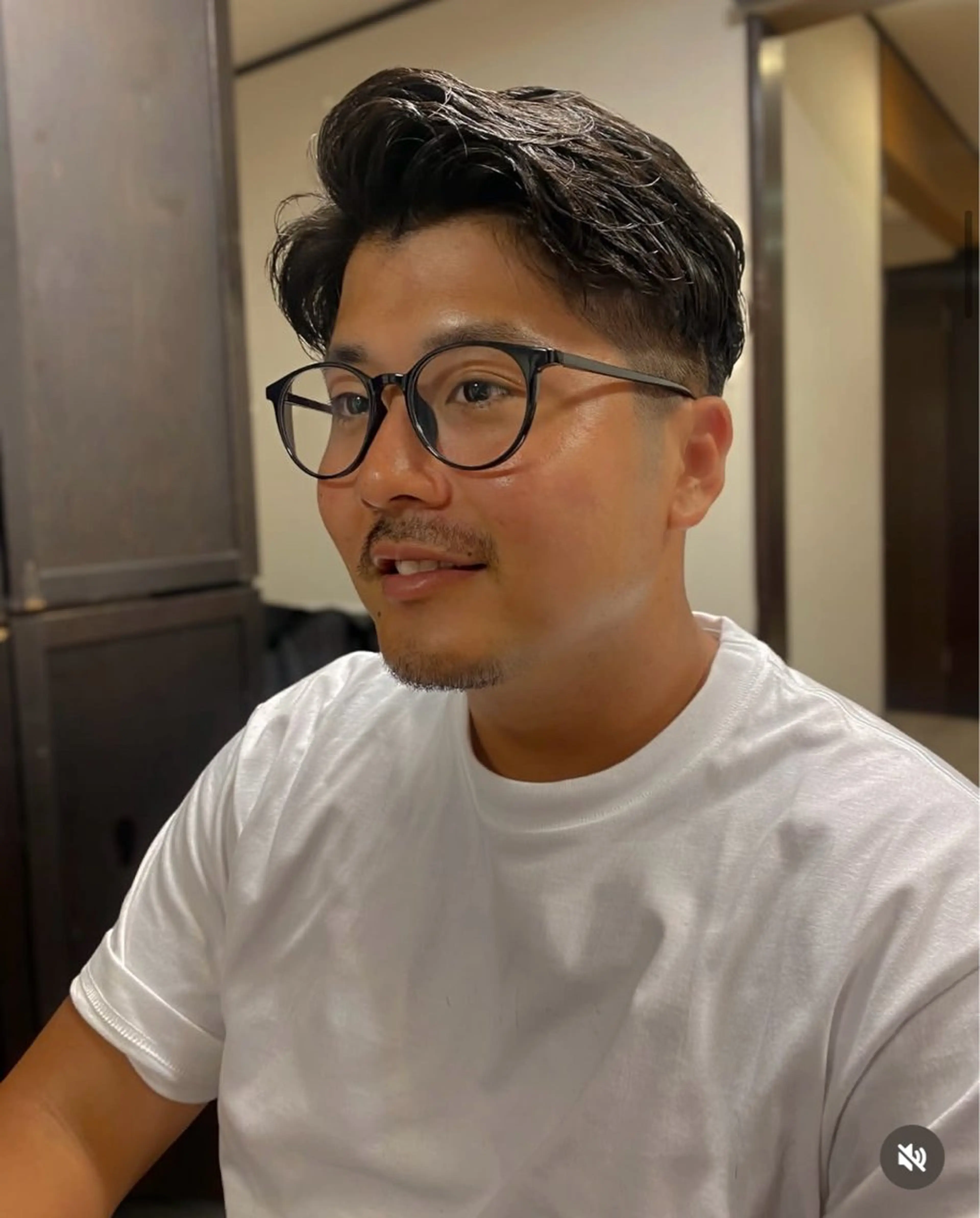 パーマ メンズ 梅津 桜子のヘアスタイル