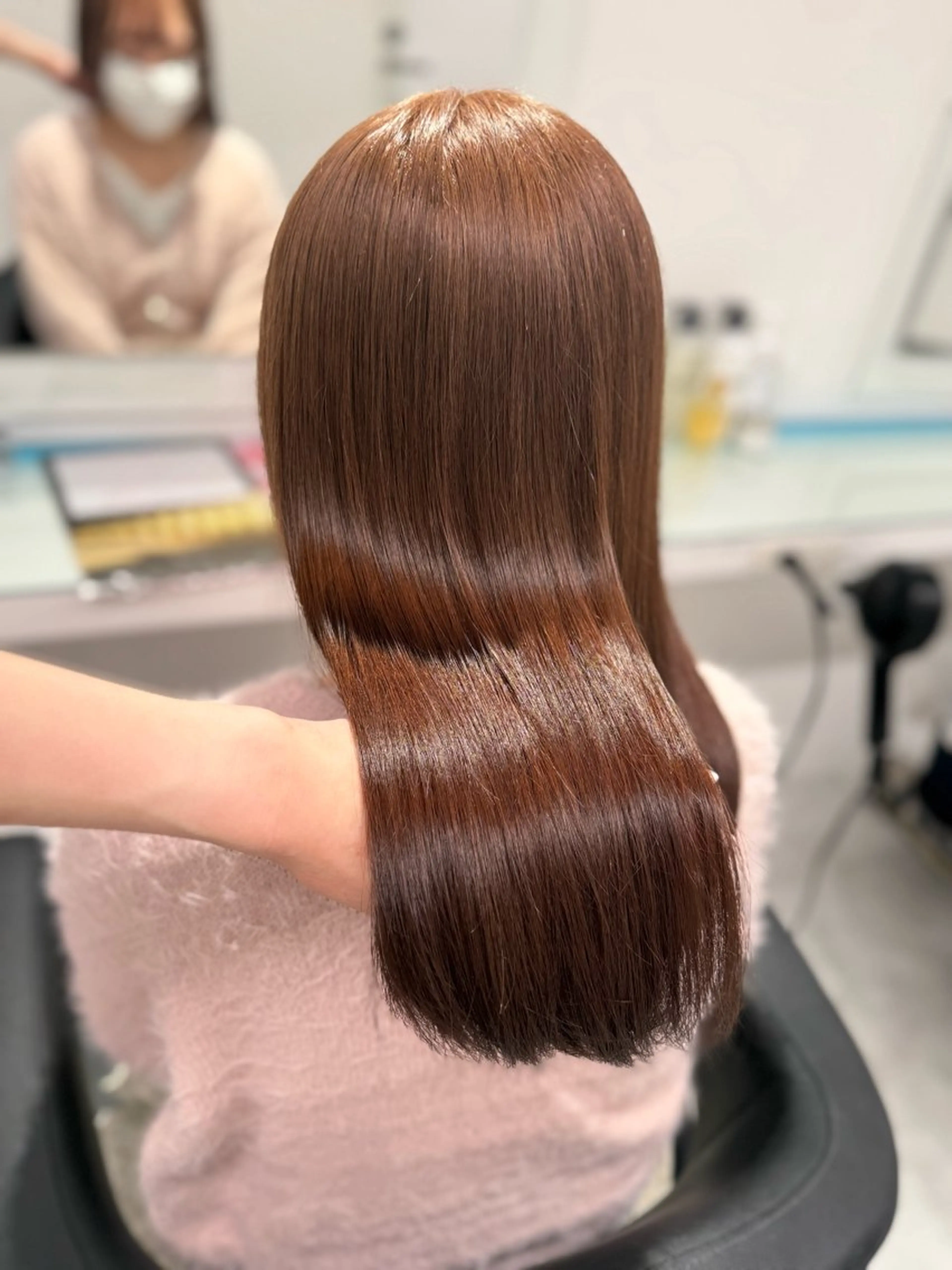 ロング カラー ヘアカラー トリートメント 🩰フレンチガーリー ヘア🩰🍨AYAのヘアスタイル