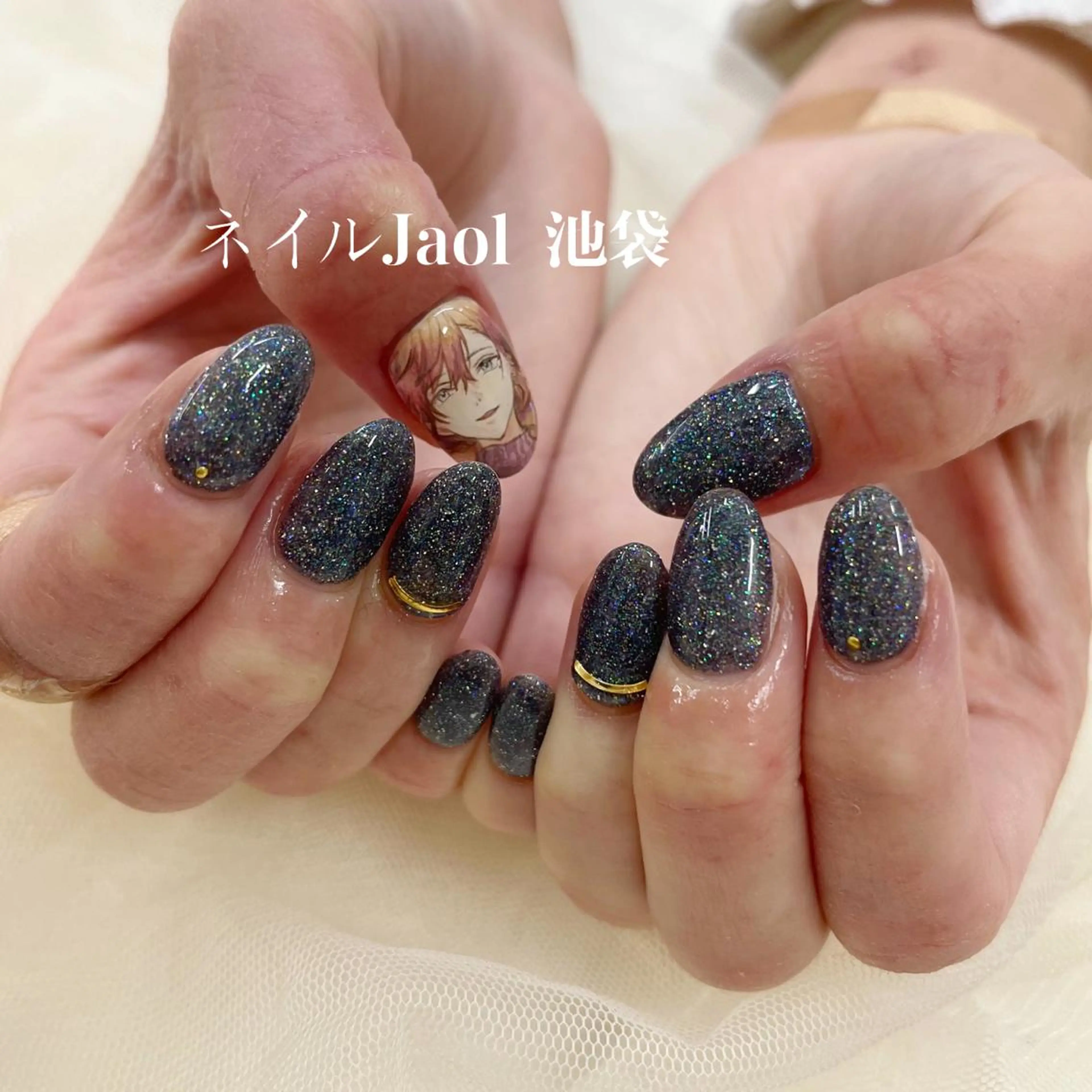 ミディアム ネイルJaol 池袋のネイルデザイン