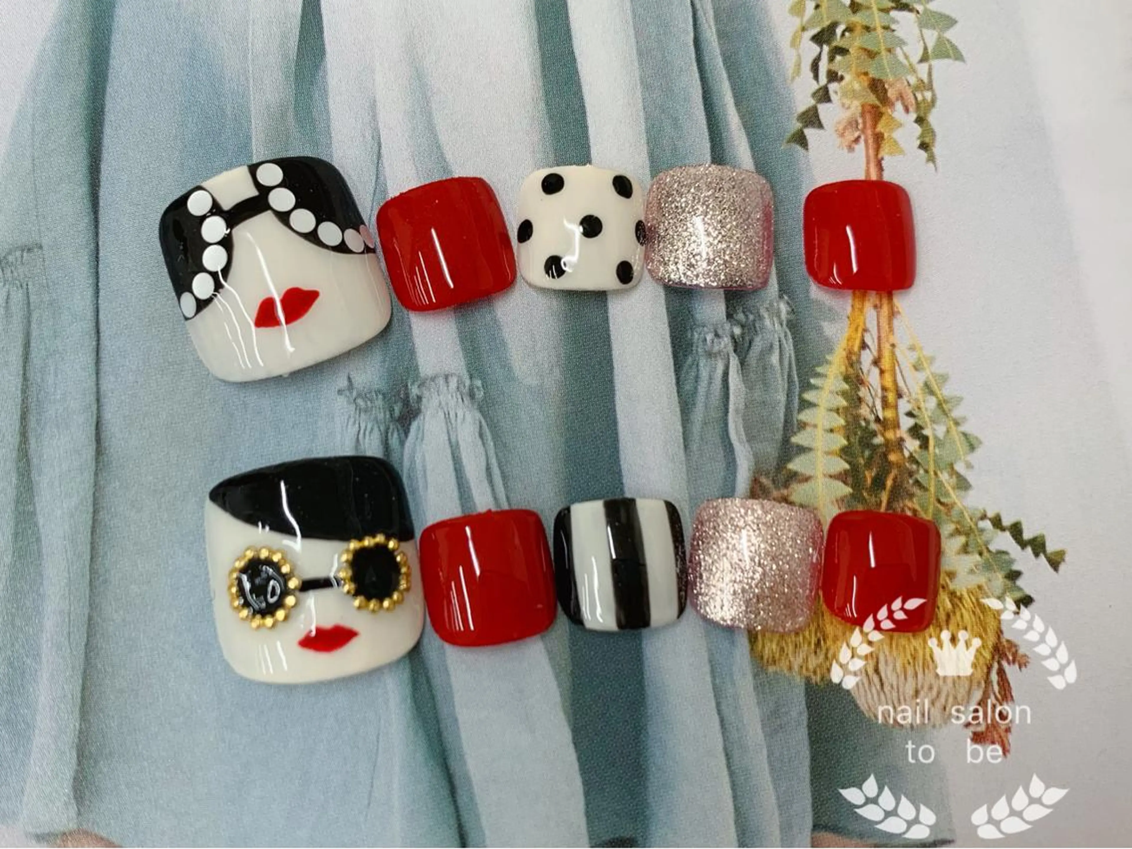 ネイル フットネイル Nail Salon To Beのネイルデザイン