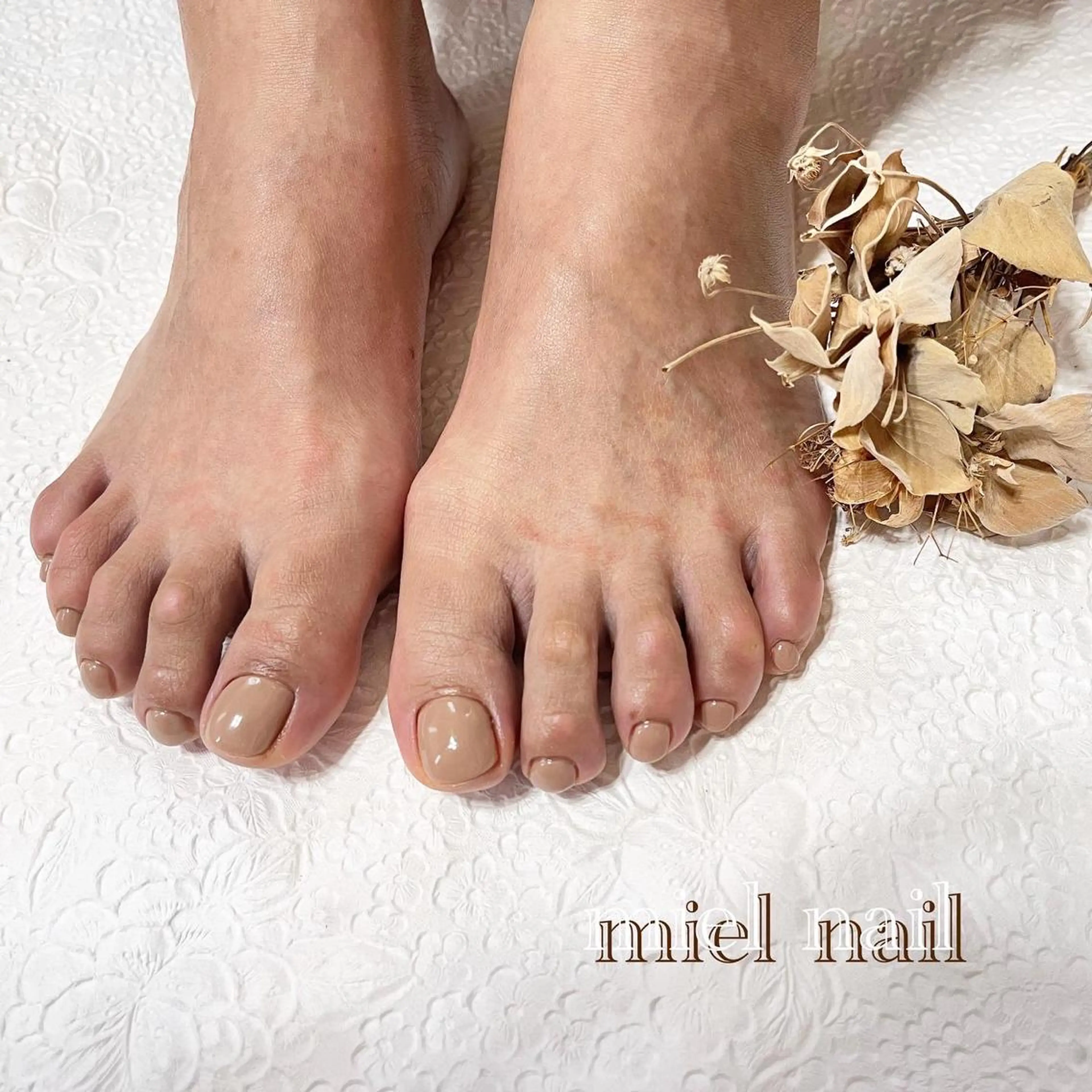 ネイル フットネイル miel nailのネイルデザイン
