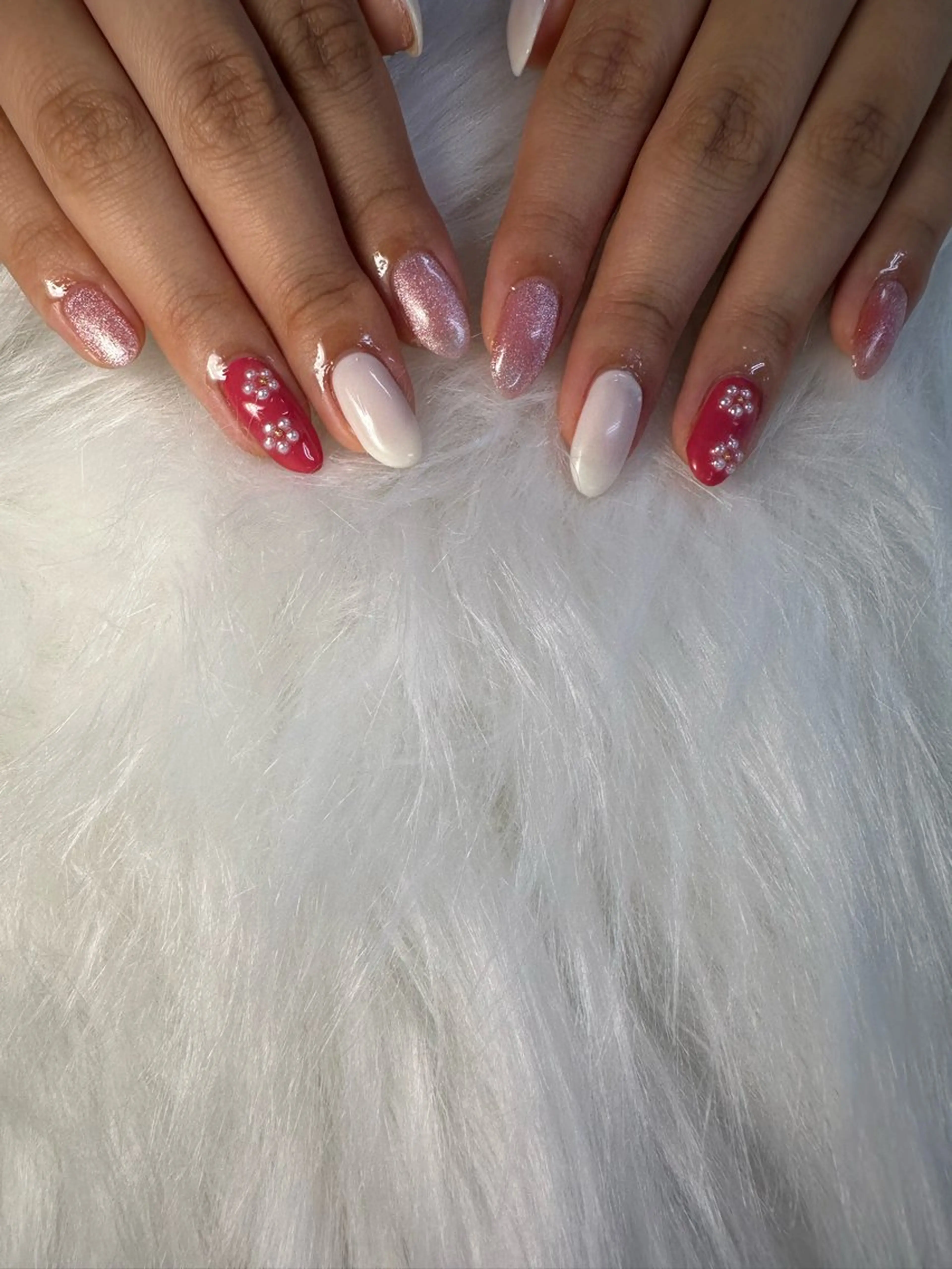 ネイル 春ネイル ハンドネイル MOE .Kのネイルデザイン