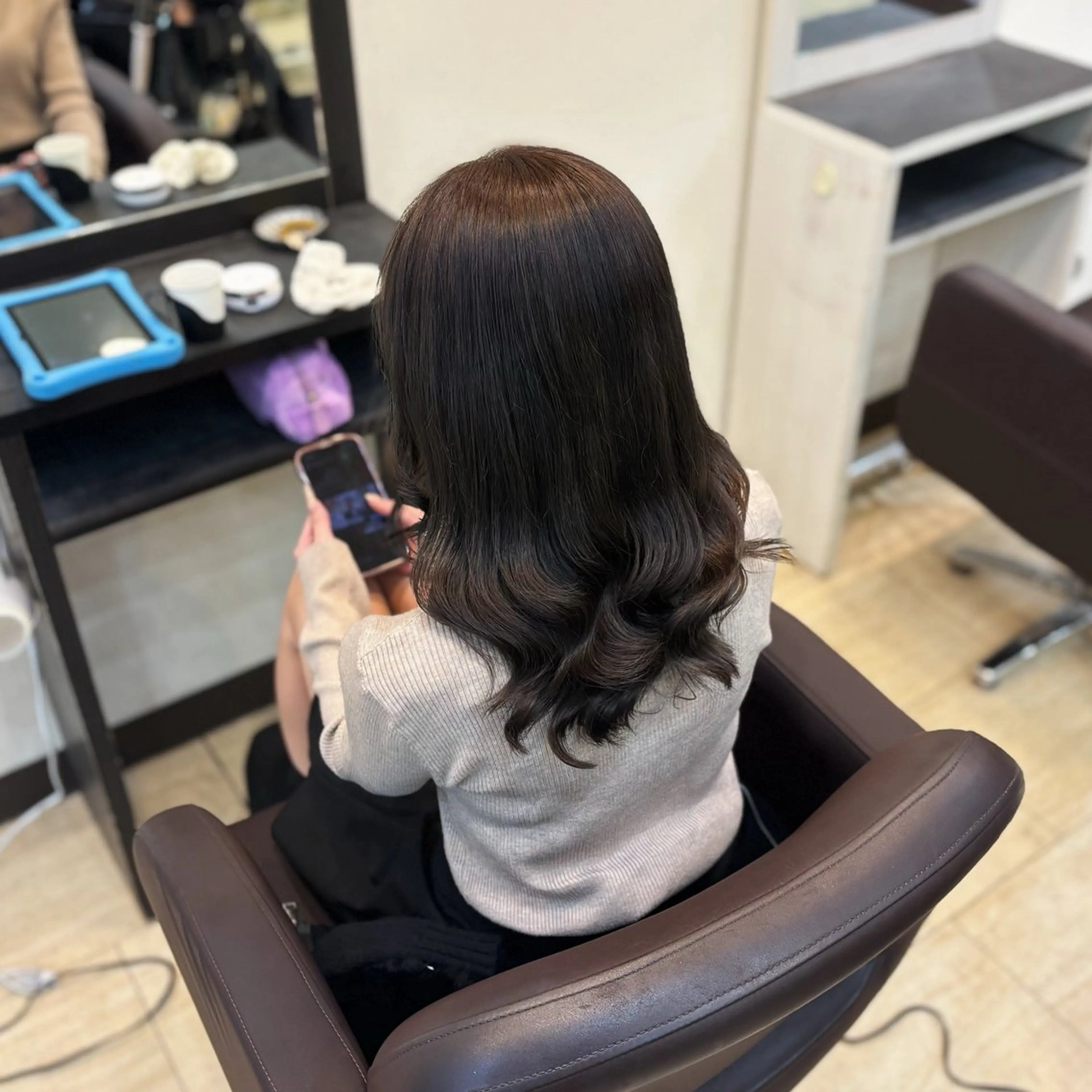 セミロング カット ヘアカラー トリートメント MIRAN stylistのヘアスタイル