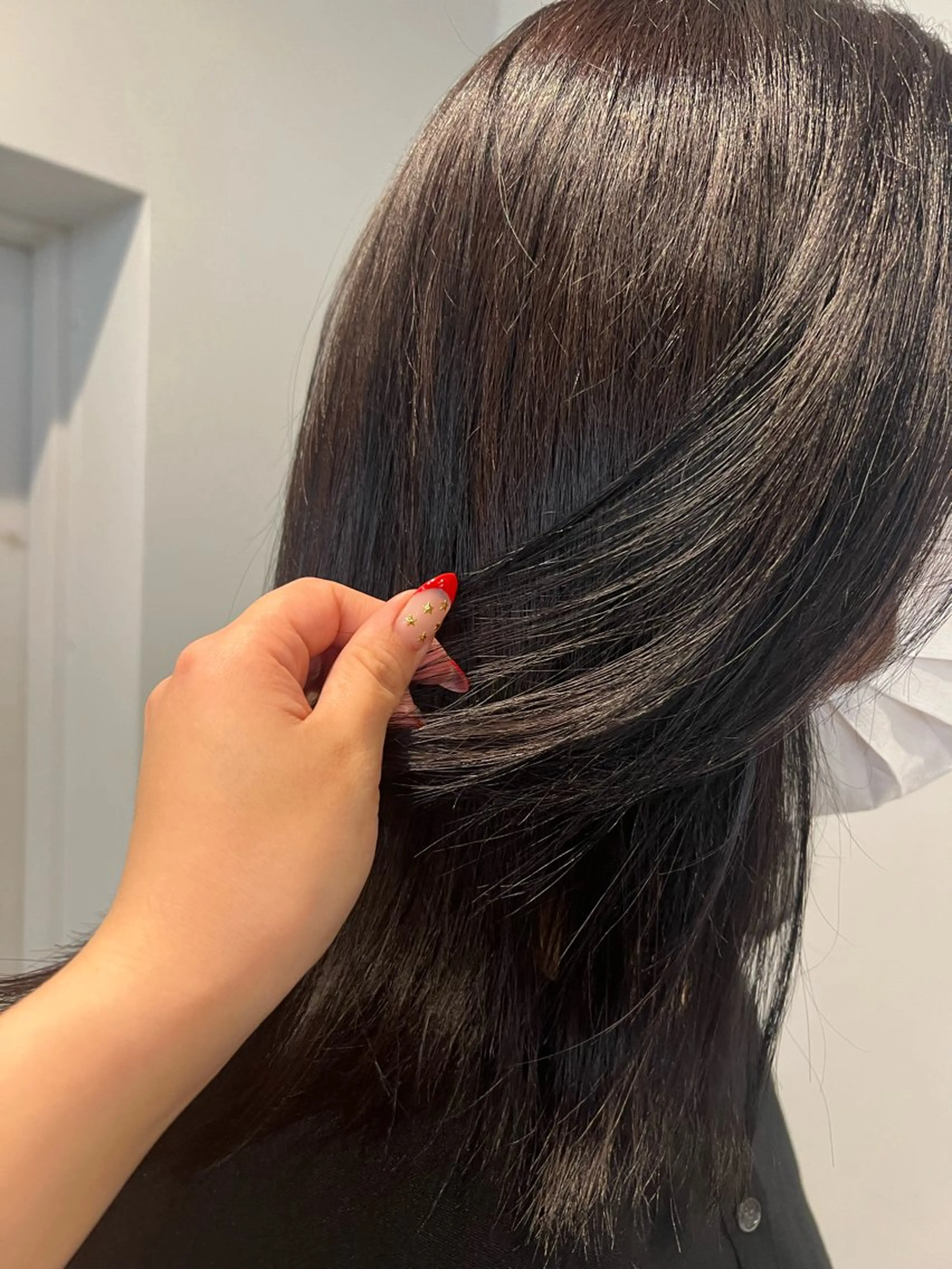 カラー Cipre にちかのヘアスタイル