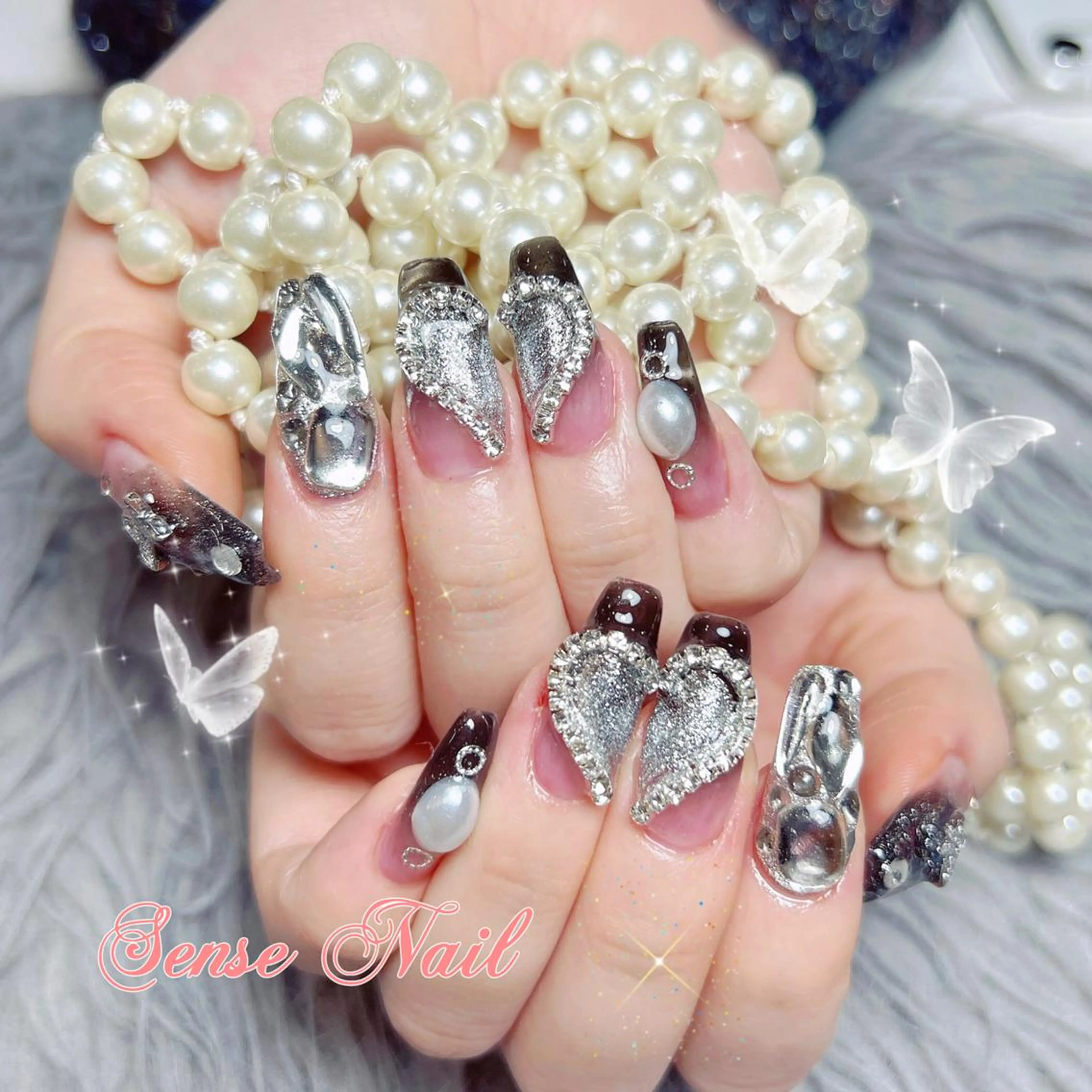 ネイル ハンドネイル 🎀Sense Nail新宿店🎀のネイルデザイン