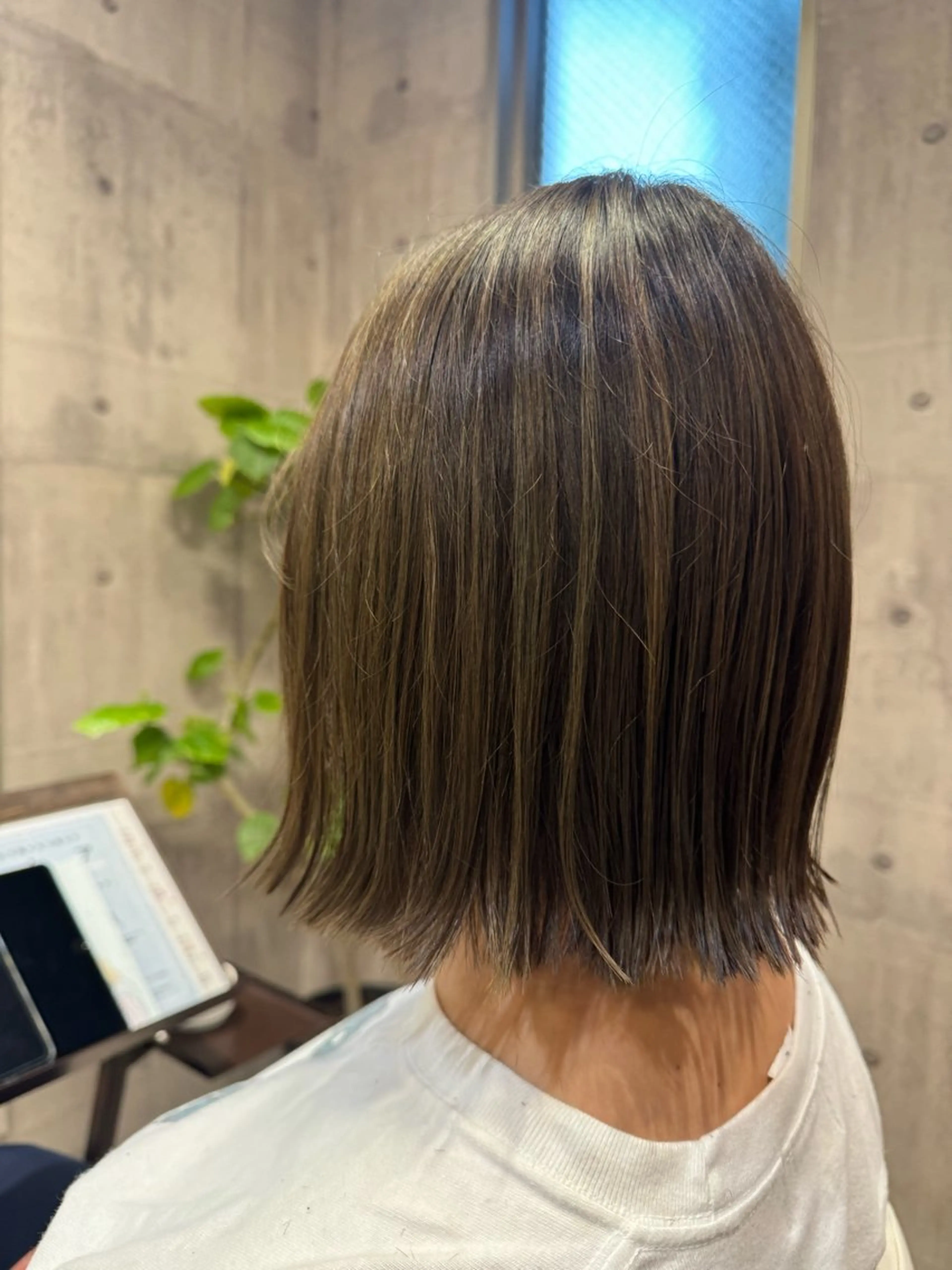 ショート 切りっぱなしボブ ボブ 外ハネヘア 和田 真由子のヘアスタイル