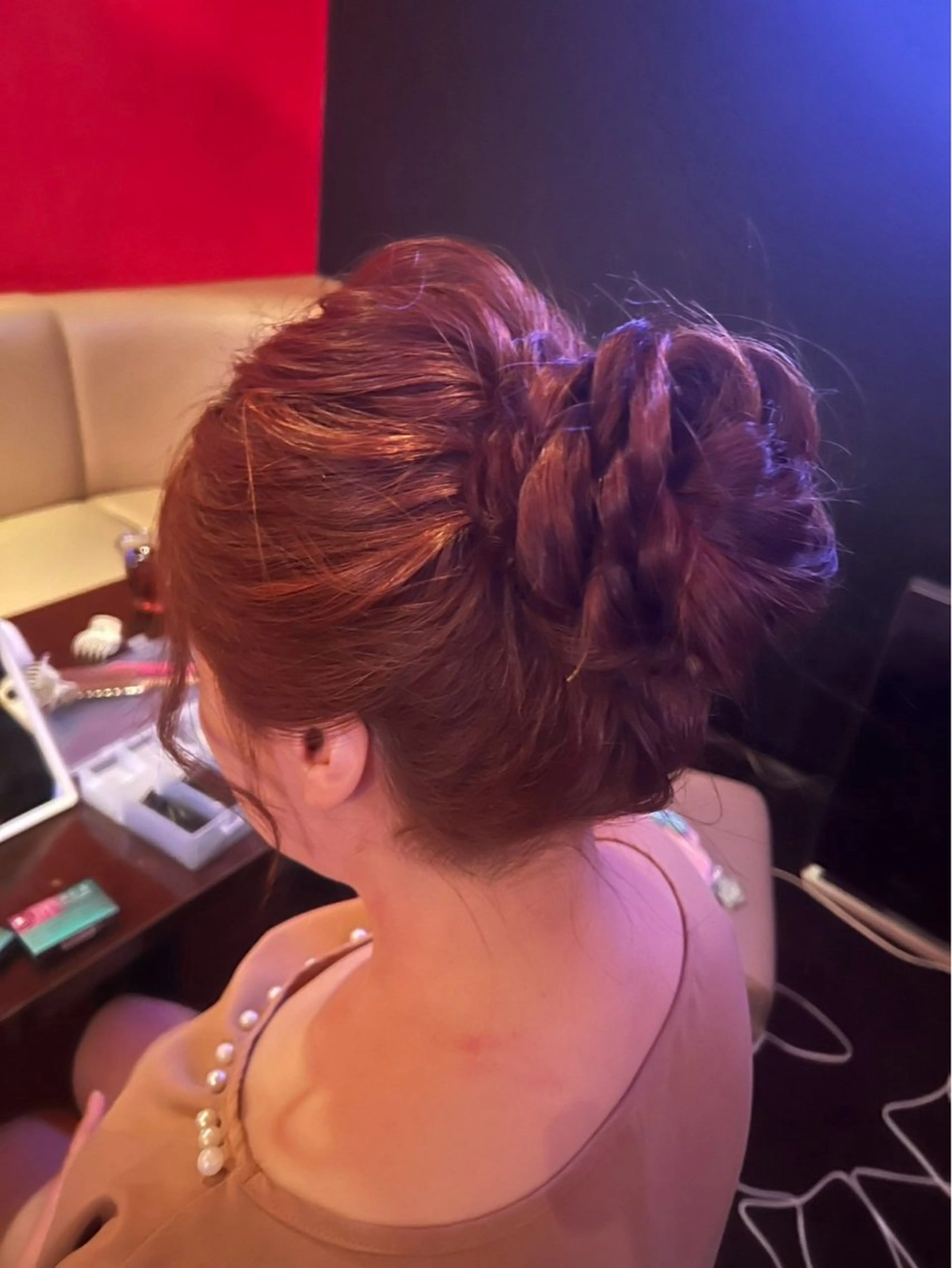 ロング ヘアアレンジ hair set / 渡辺未来🦋のヘアスタイル