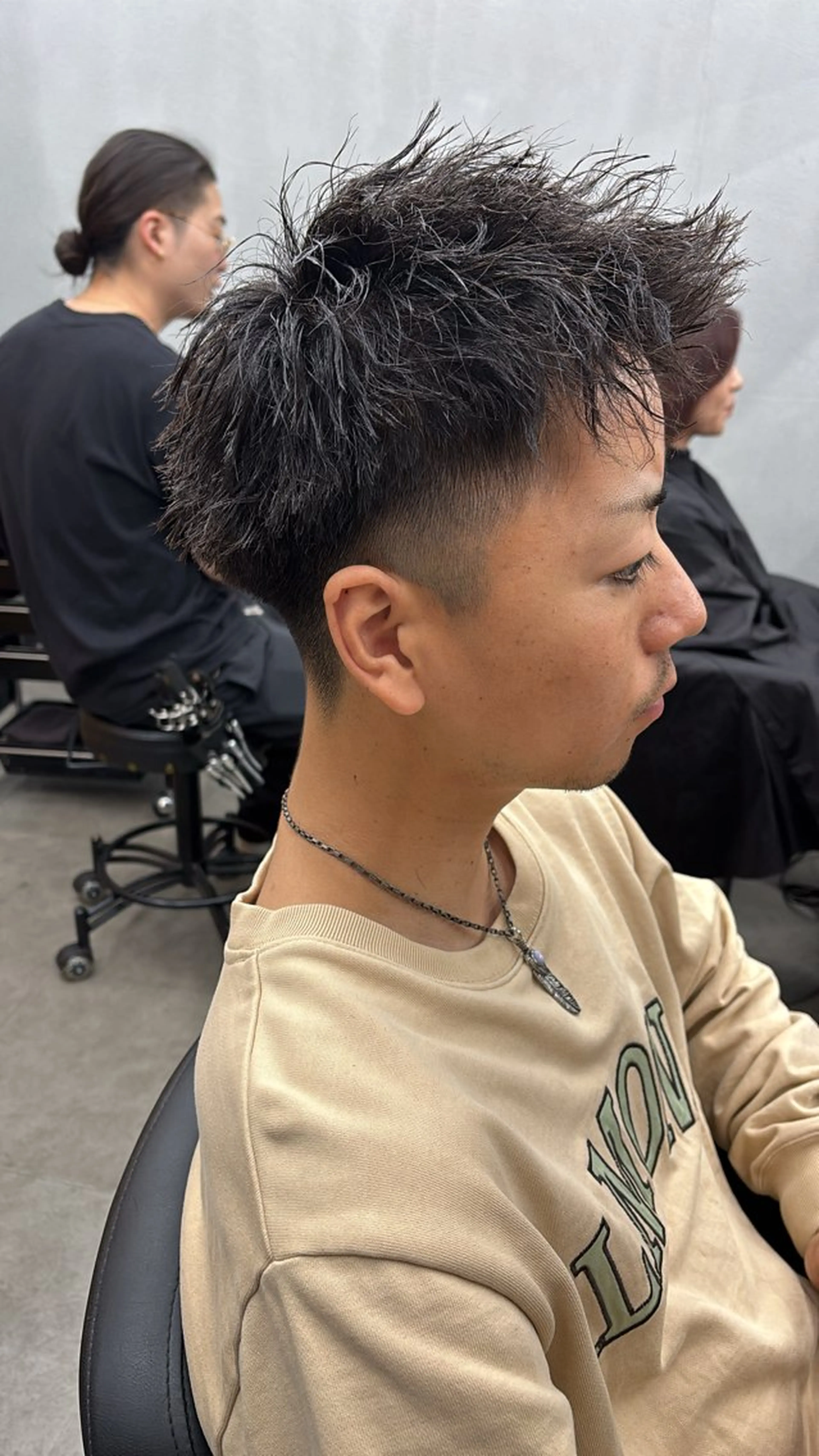 ショート パーマ メンズ カット パーマ メンズ支持率NO.1 マサキのヘアスタイル