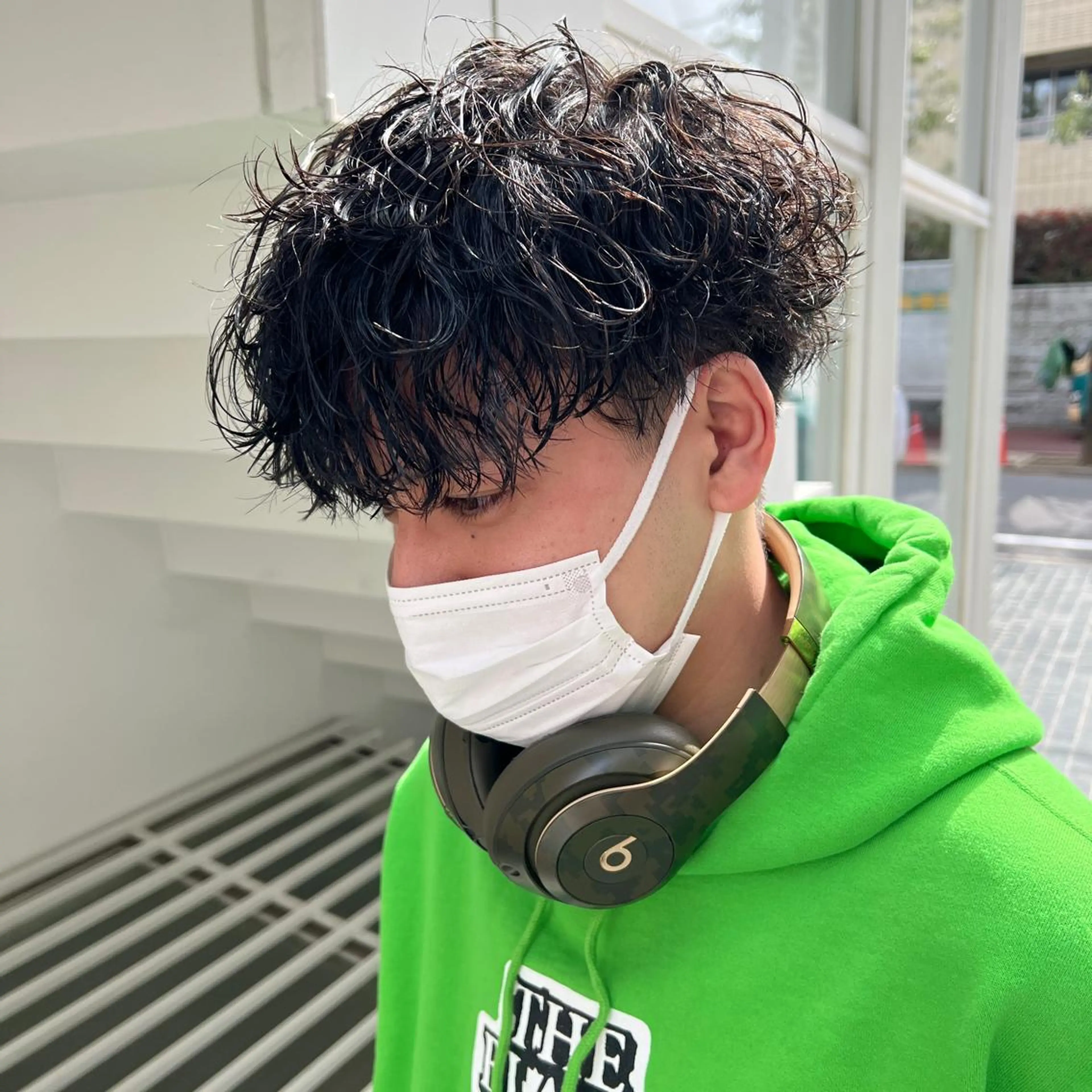 パーマ メンズ マンツーマン×半個室 まちだきょうすけのヘアスタイル