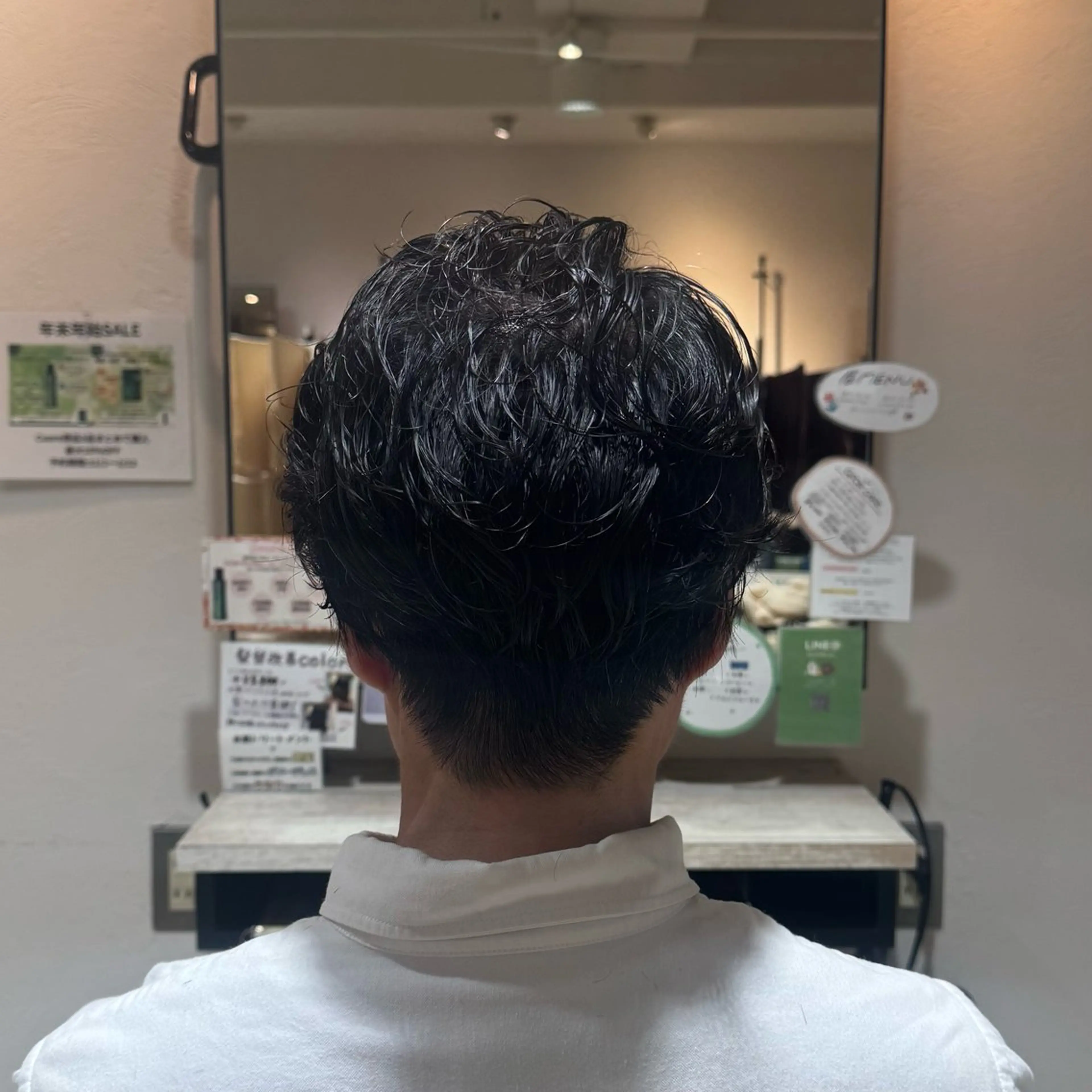 メンズ レイナ/ Battery 塚本のヘアスタイル