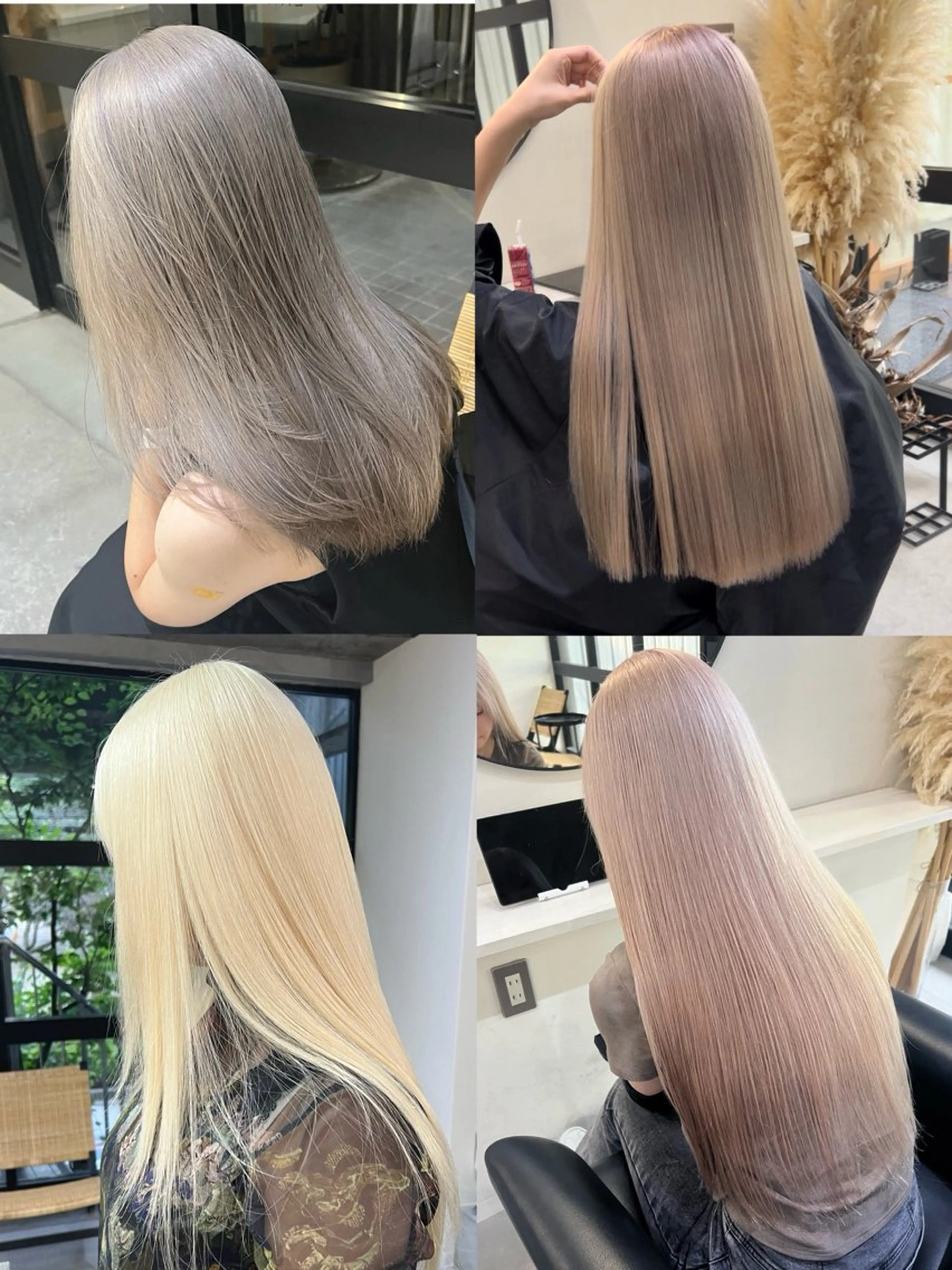 カット+ケアブリーチカラー＋TR💗の写真