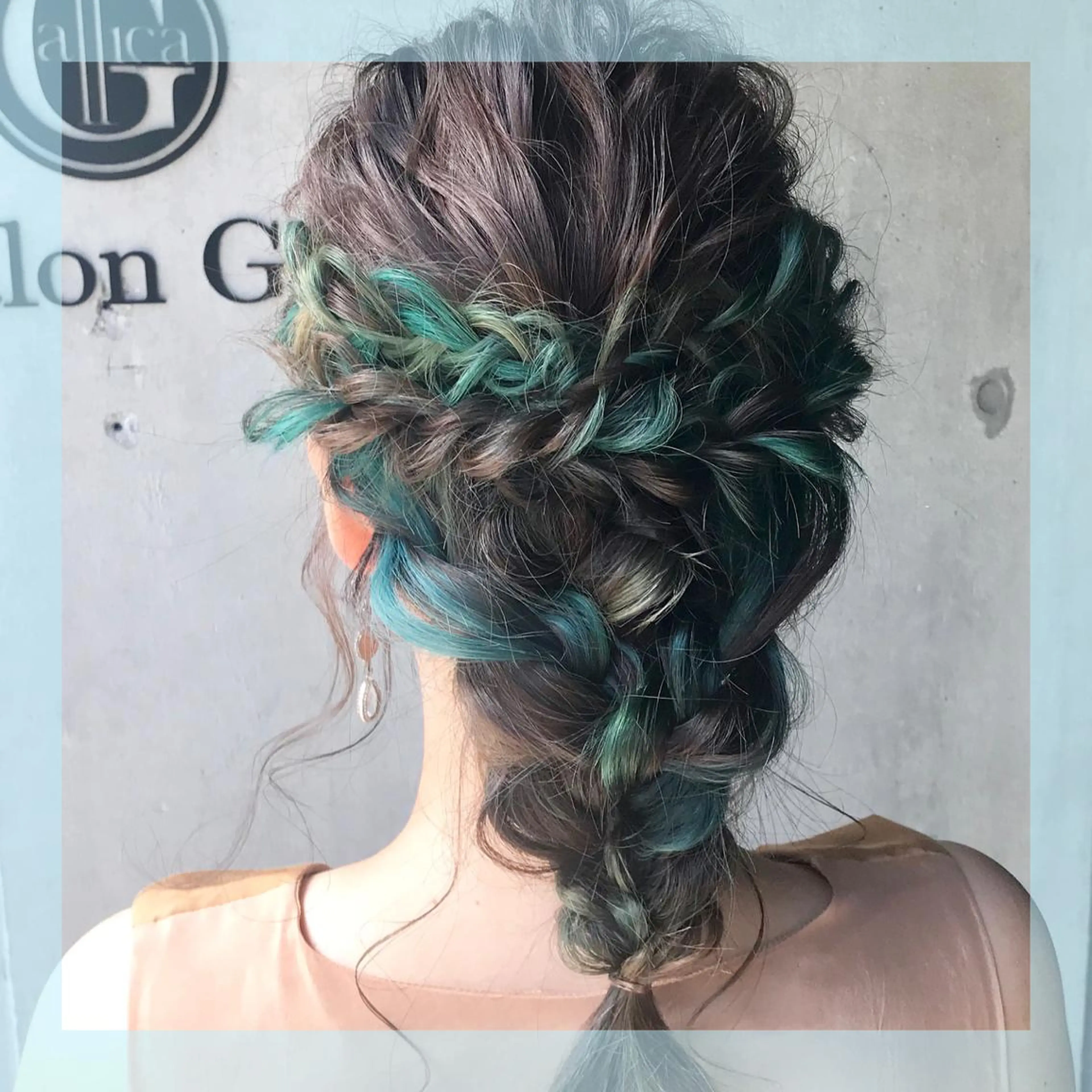 🩶ヘアセット🩶オーダーメイド🔨パーティやライブ◎お呼ばれヘアセット ゆるふわ〜かっちりまでなんでもok🤍特別価格の写真