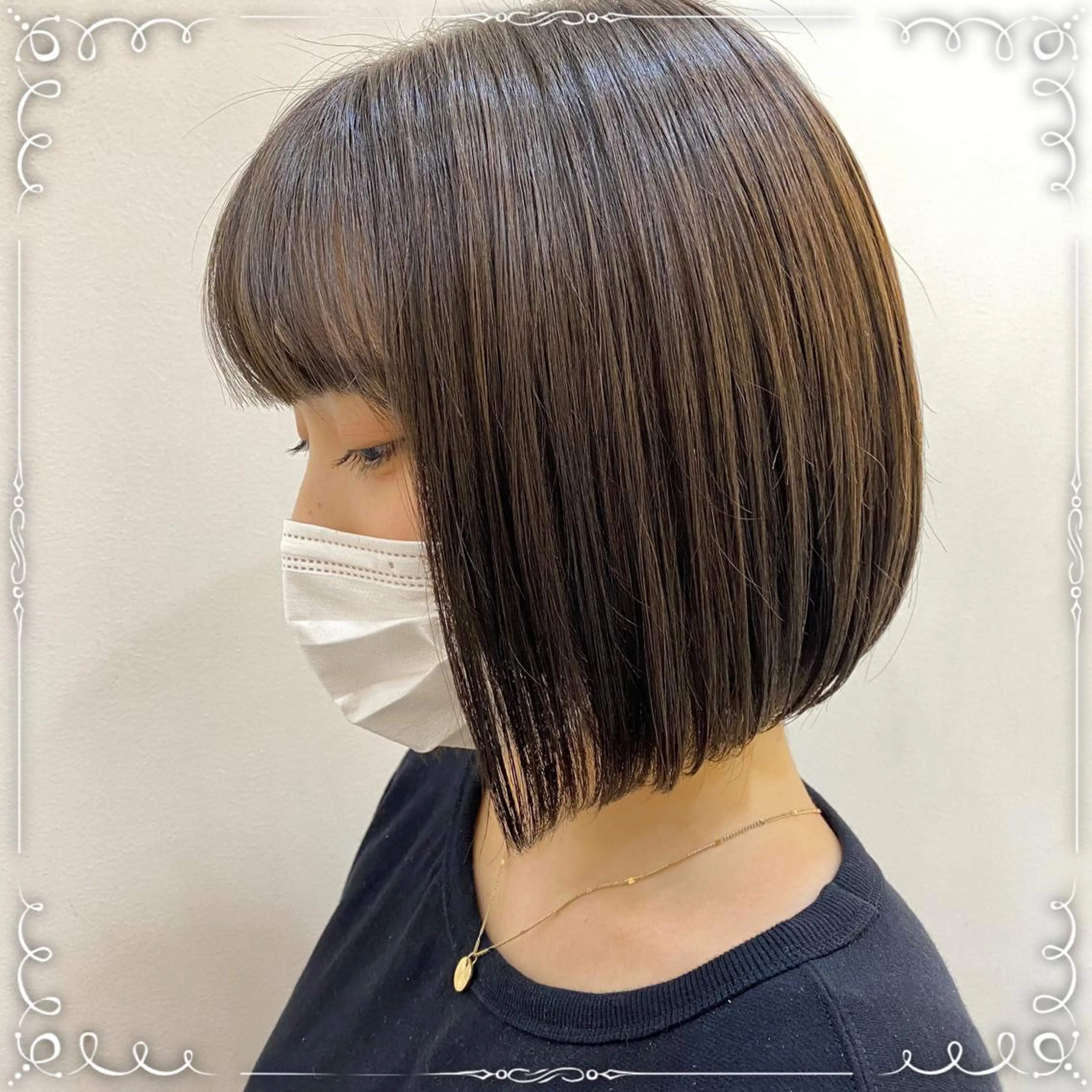 ショート カラー ヘアアレンジ マツエク・マツパ 🥀寒色女神 山口玲奈🥀のヘアスタイル