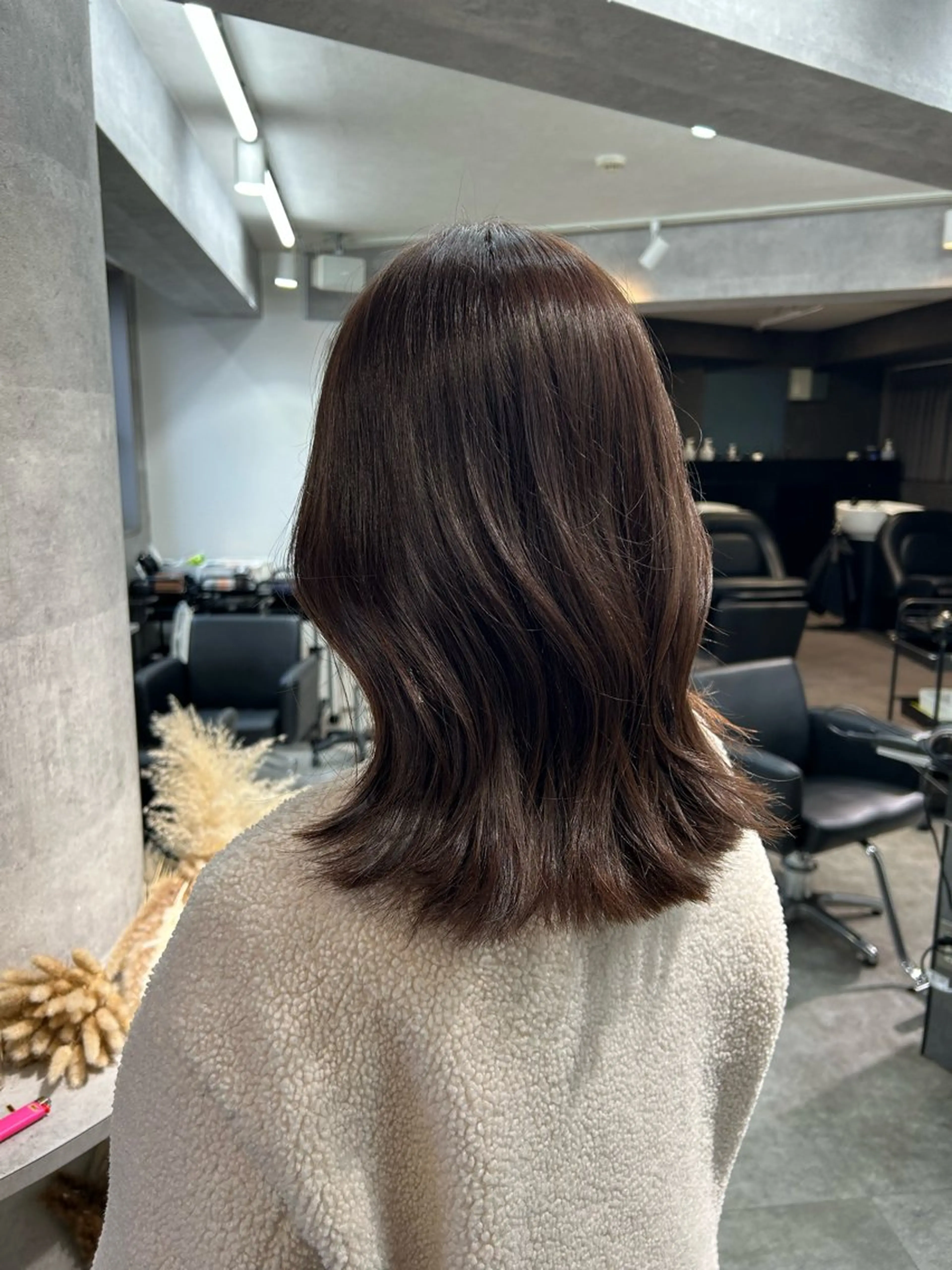 ミディアム カラー カット ヘアカラー トリートメント 外国人風ヘア/ 髪質改善/ayacaのヘアスタイル