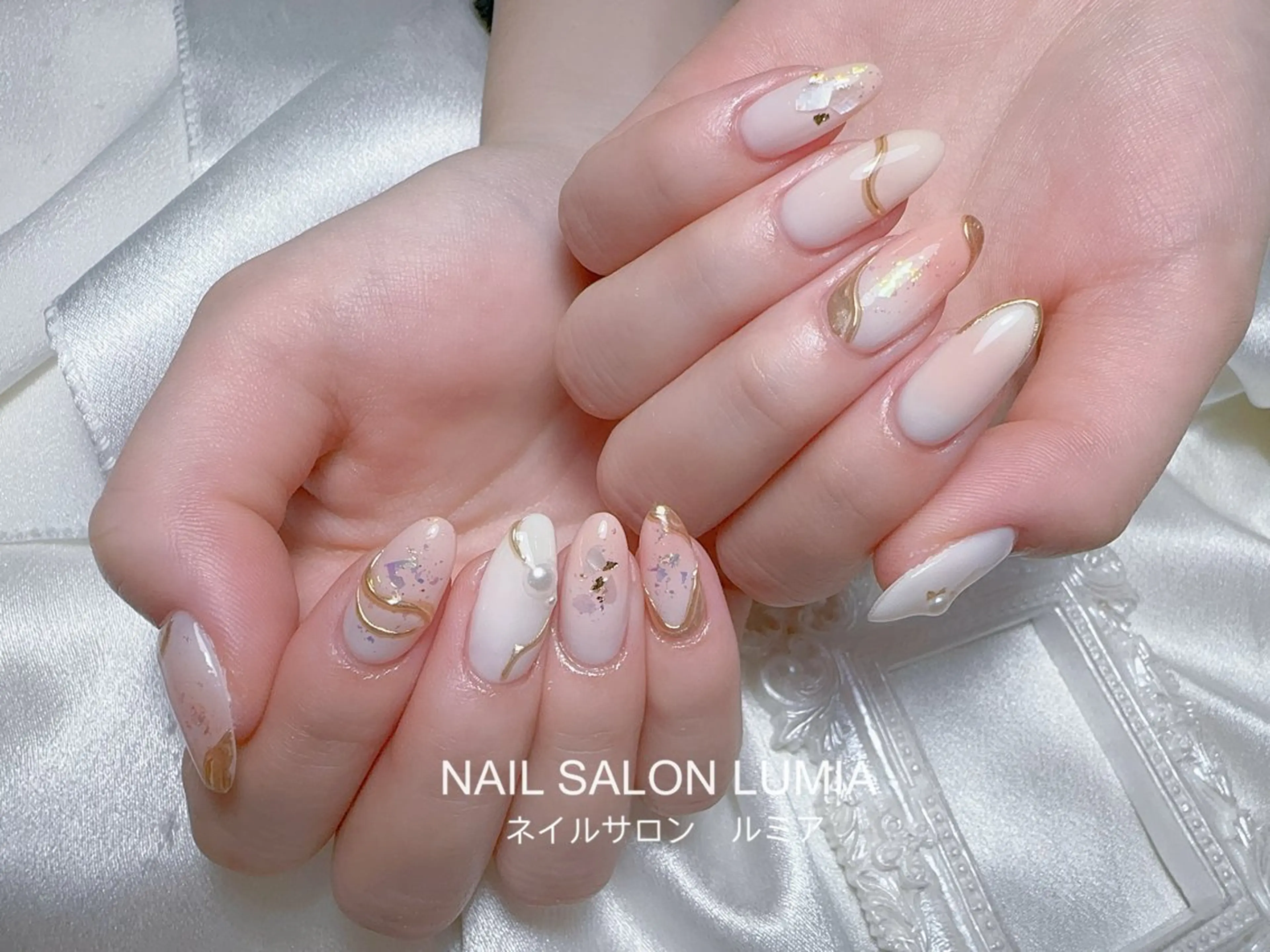 ネイル ハンドネイル ネイルサロン ルミア Lumia 店長のネイルデザイン