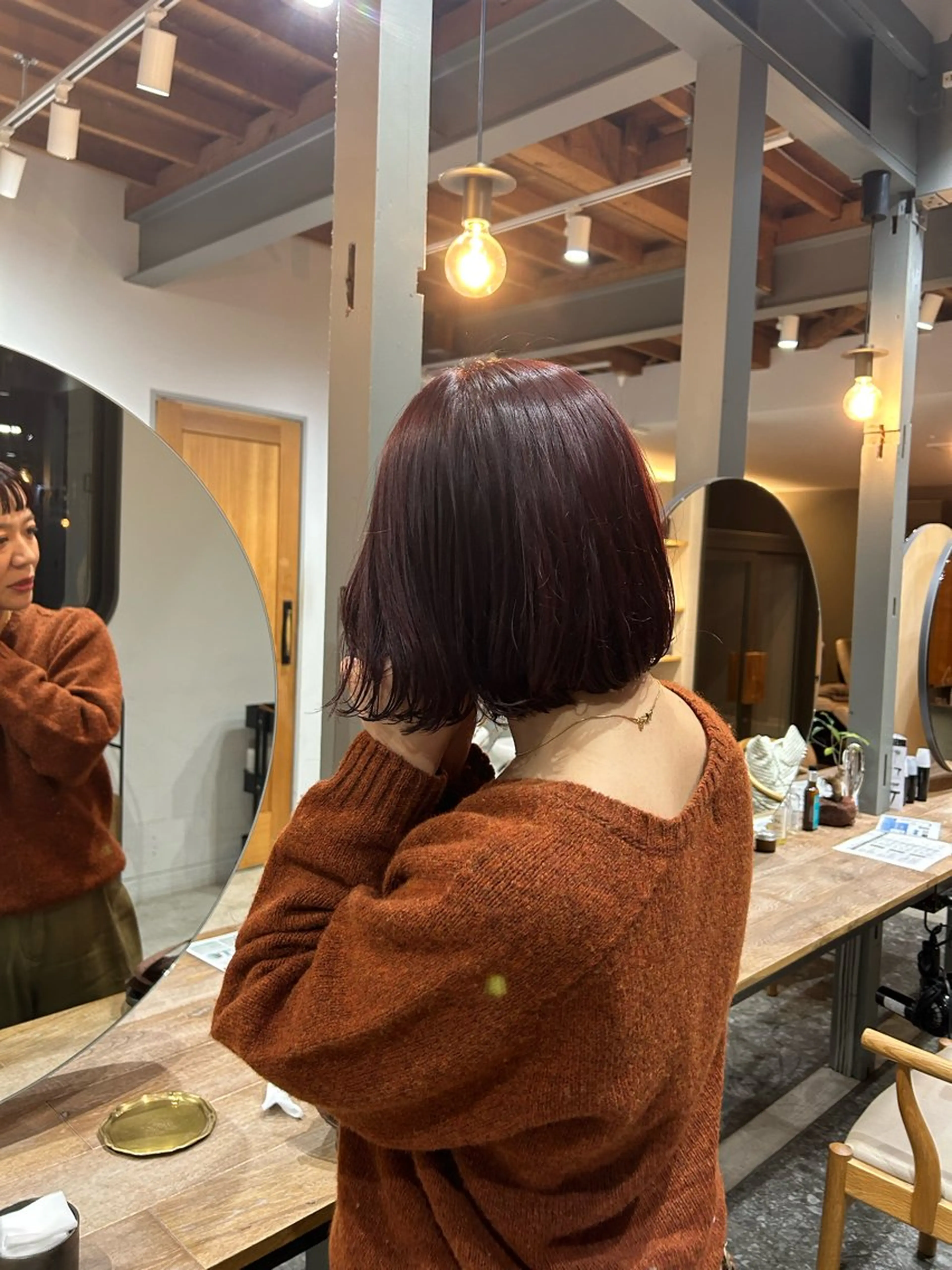 ショート カラー ボブ Mori Aimiのヘアスタイル