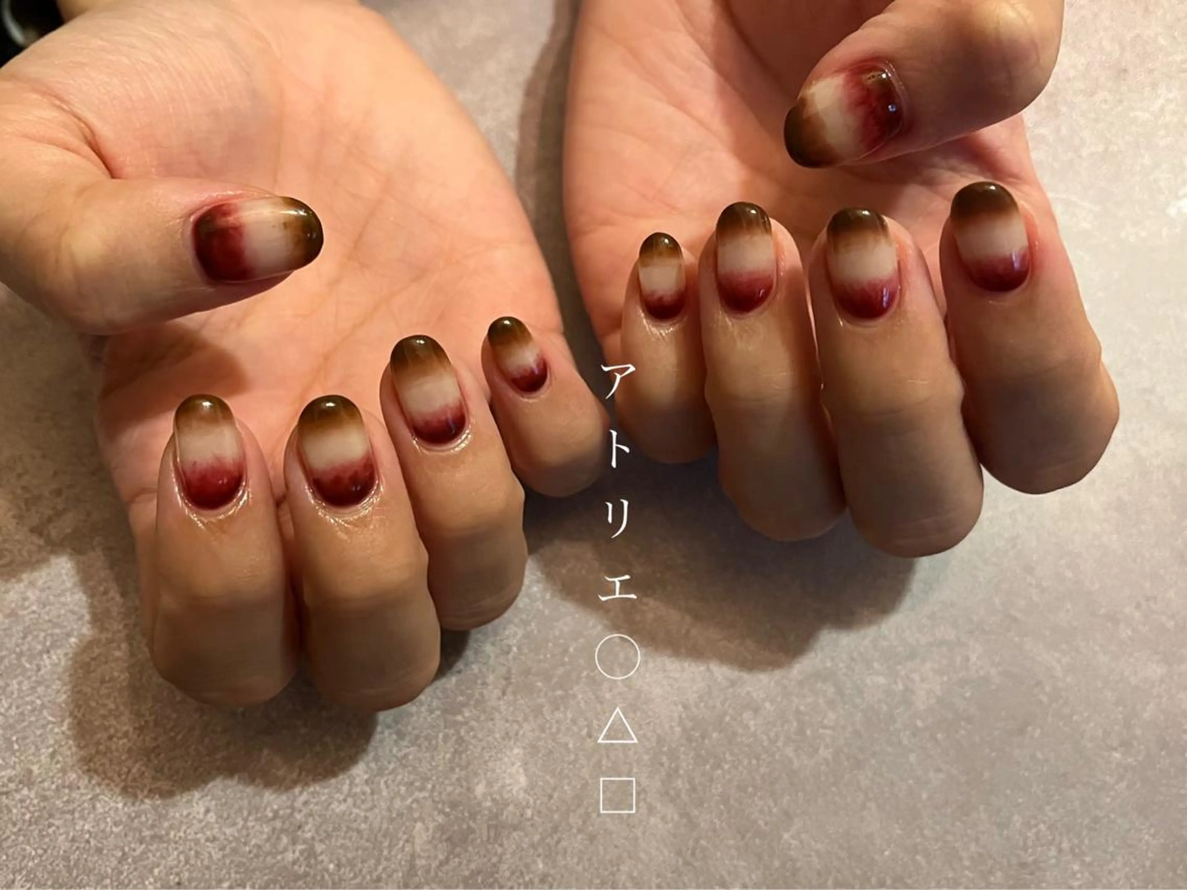 ネイル ハンドネイル アトリエ ○△□のネイルデザイン