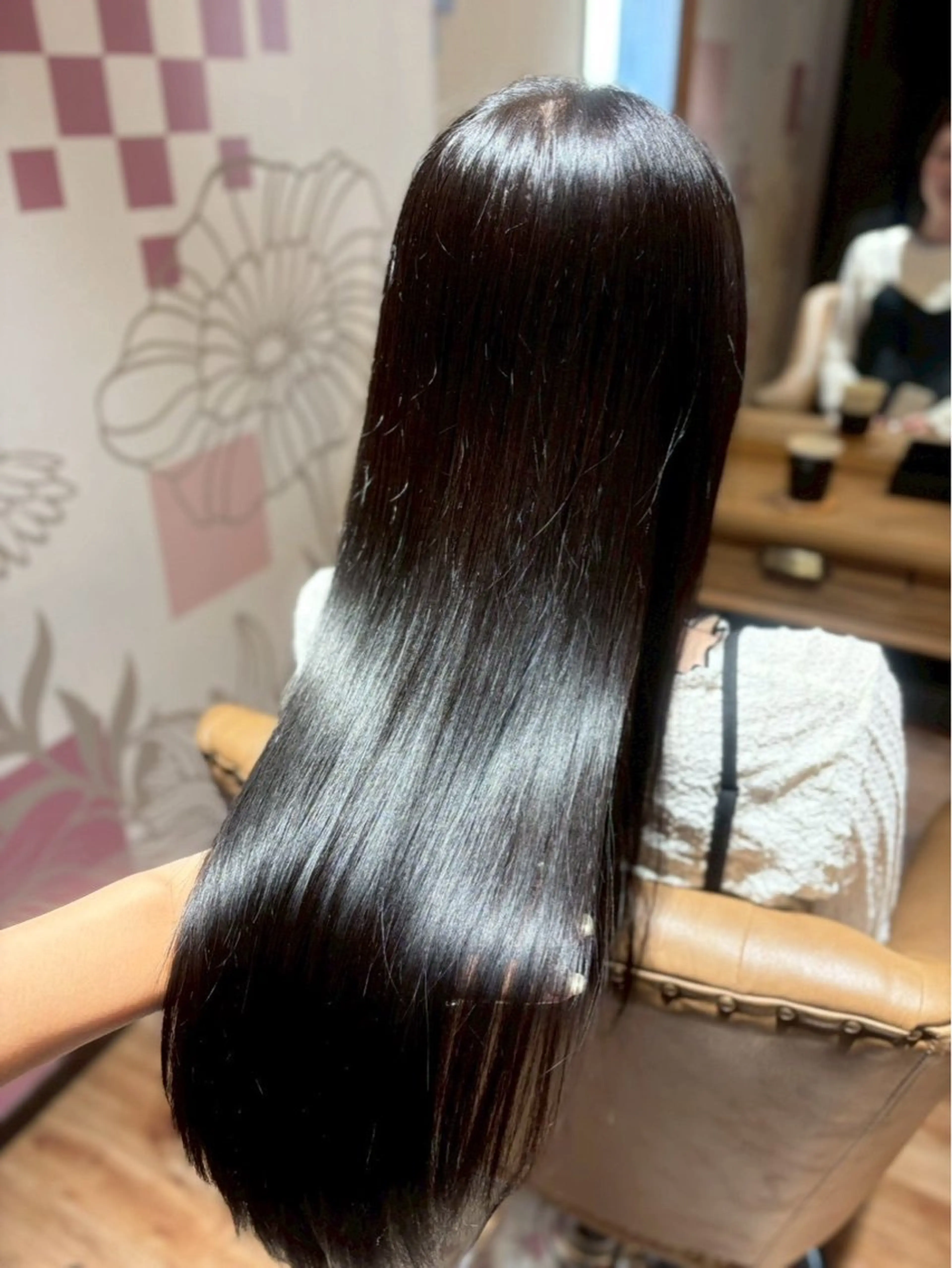 トリートメント 岡北 さくらのヘアスタイル