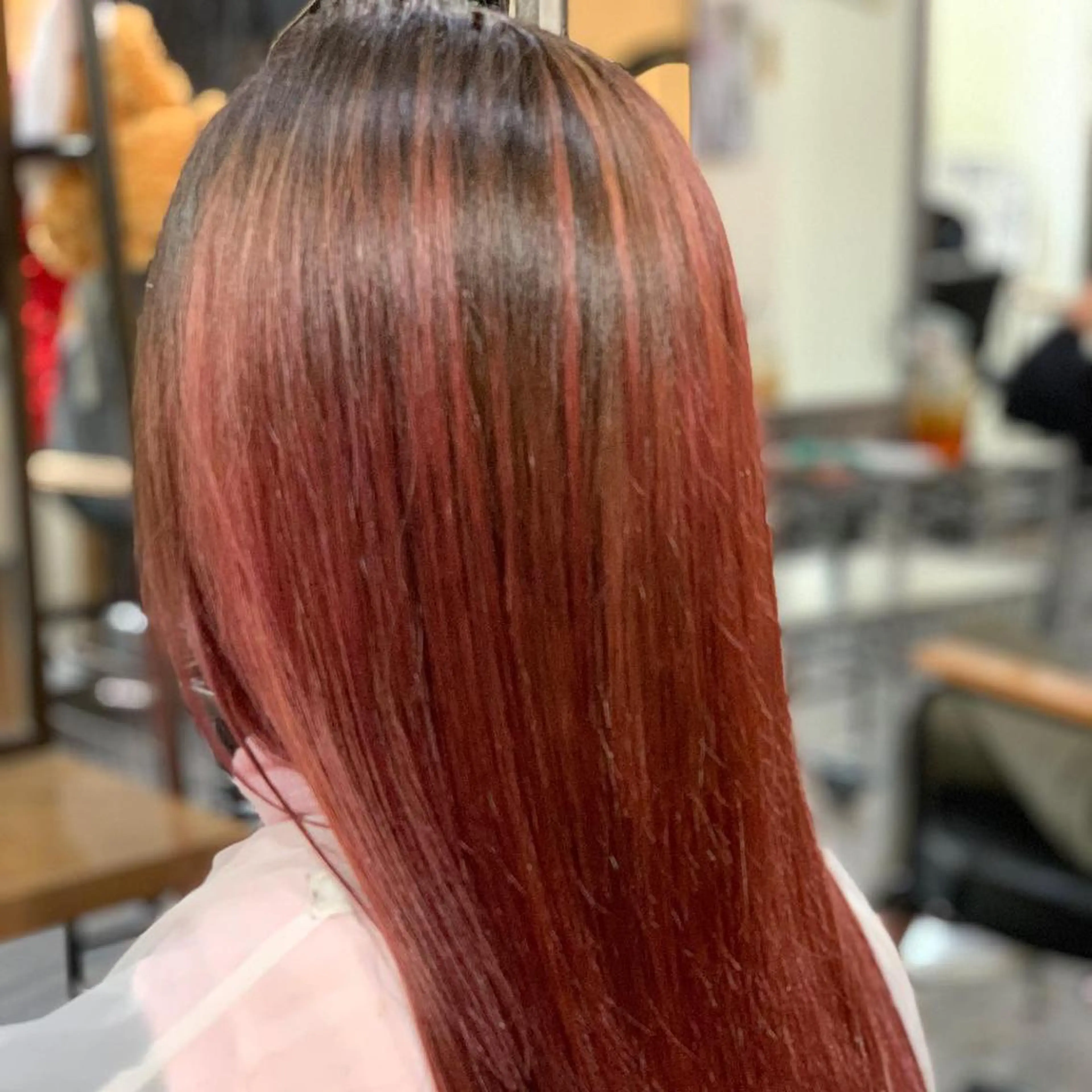 ロング 家田 竜のヘアスタイル