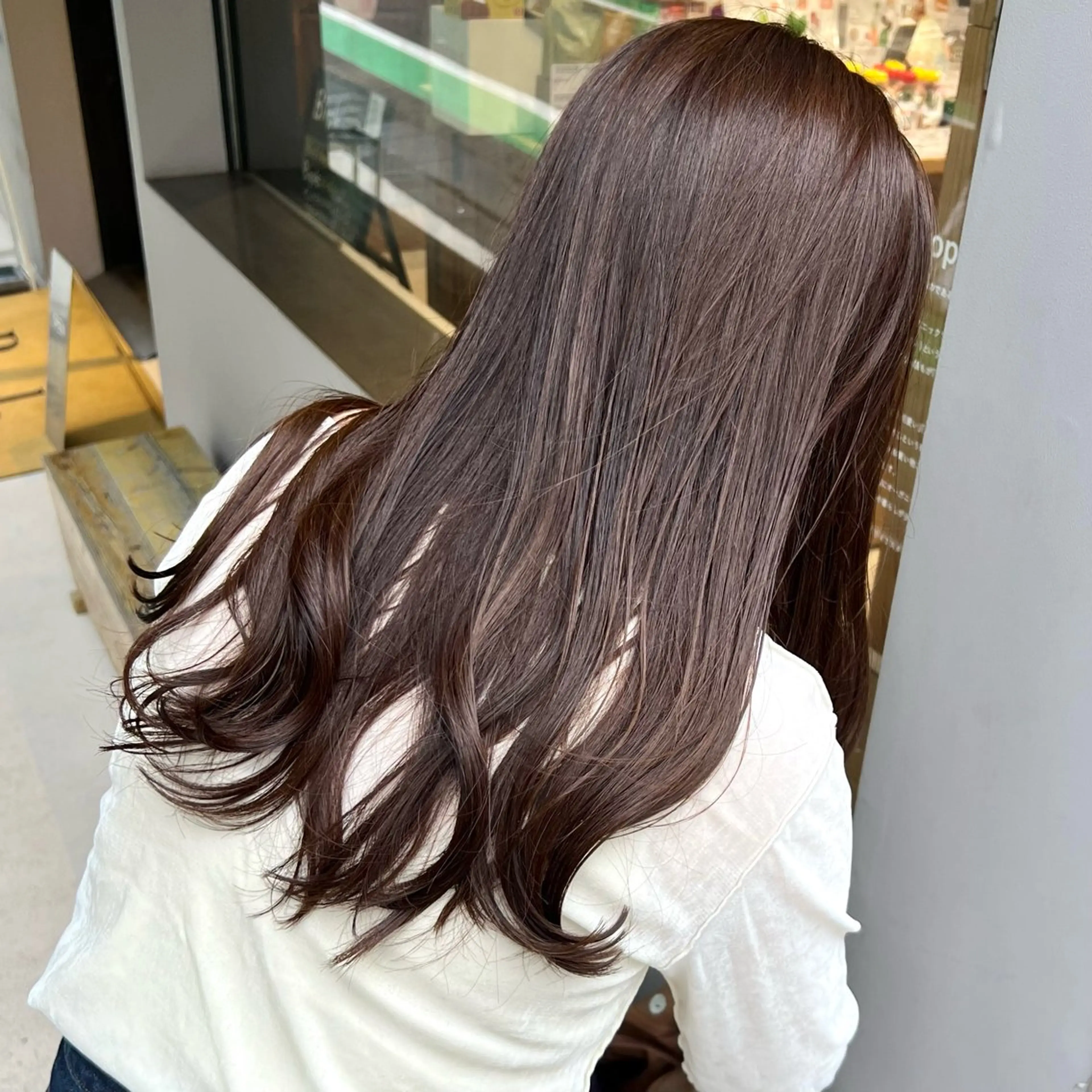 ロング カラー ヘアカラー トリートメント KIHO ｜Bond 三軒茶屋のヘアスタイル