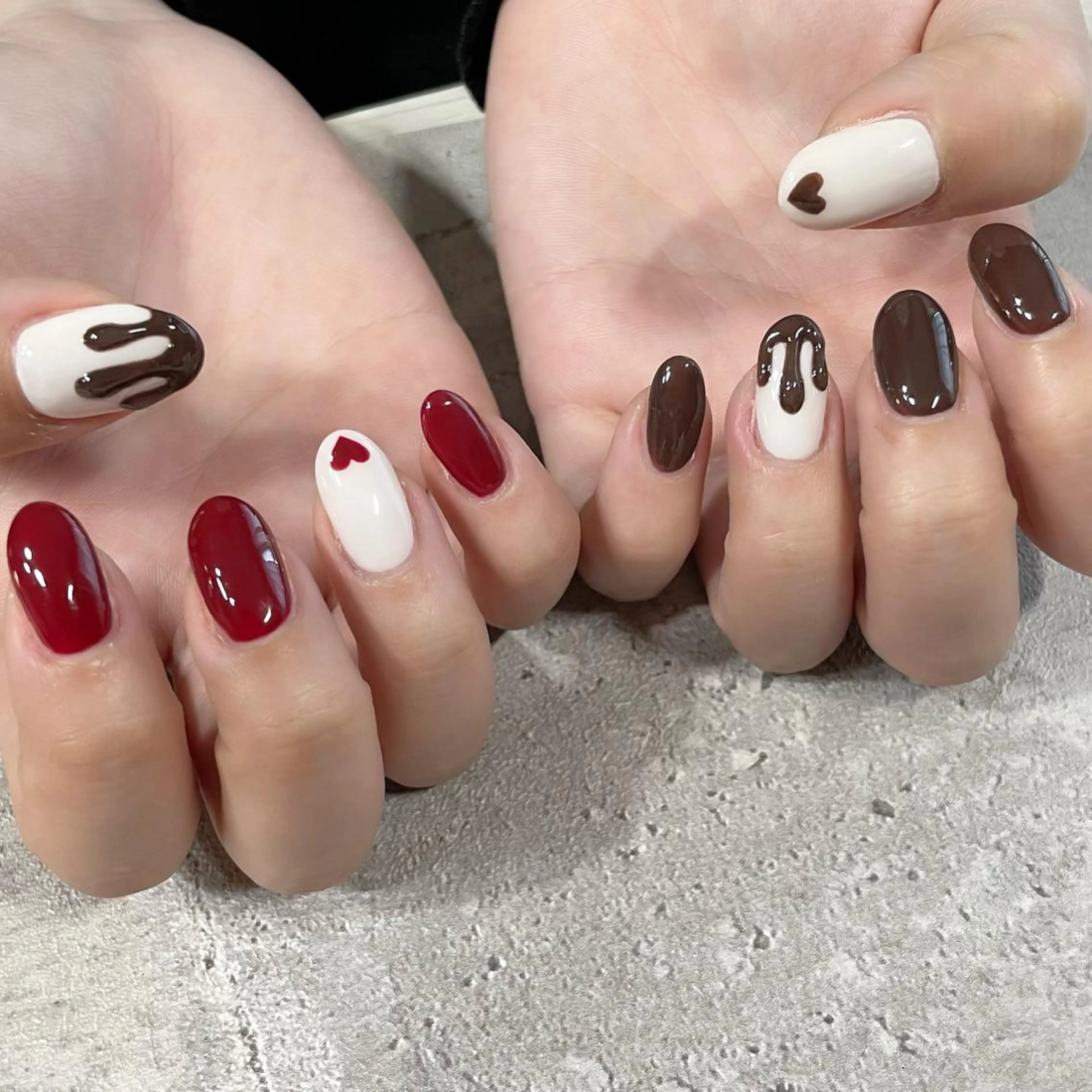 ネイル ジェルネイル 東 千夏のネイルデザイン