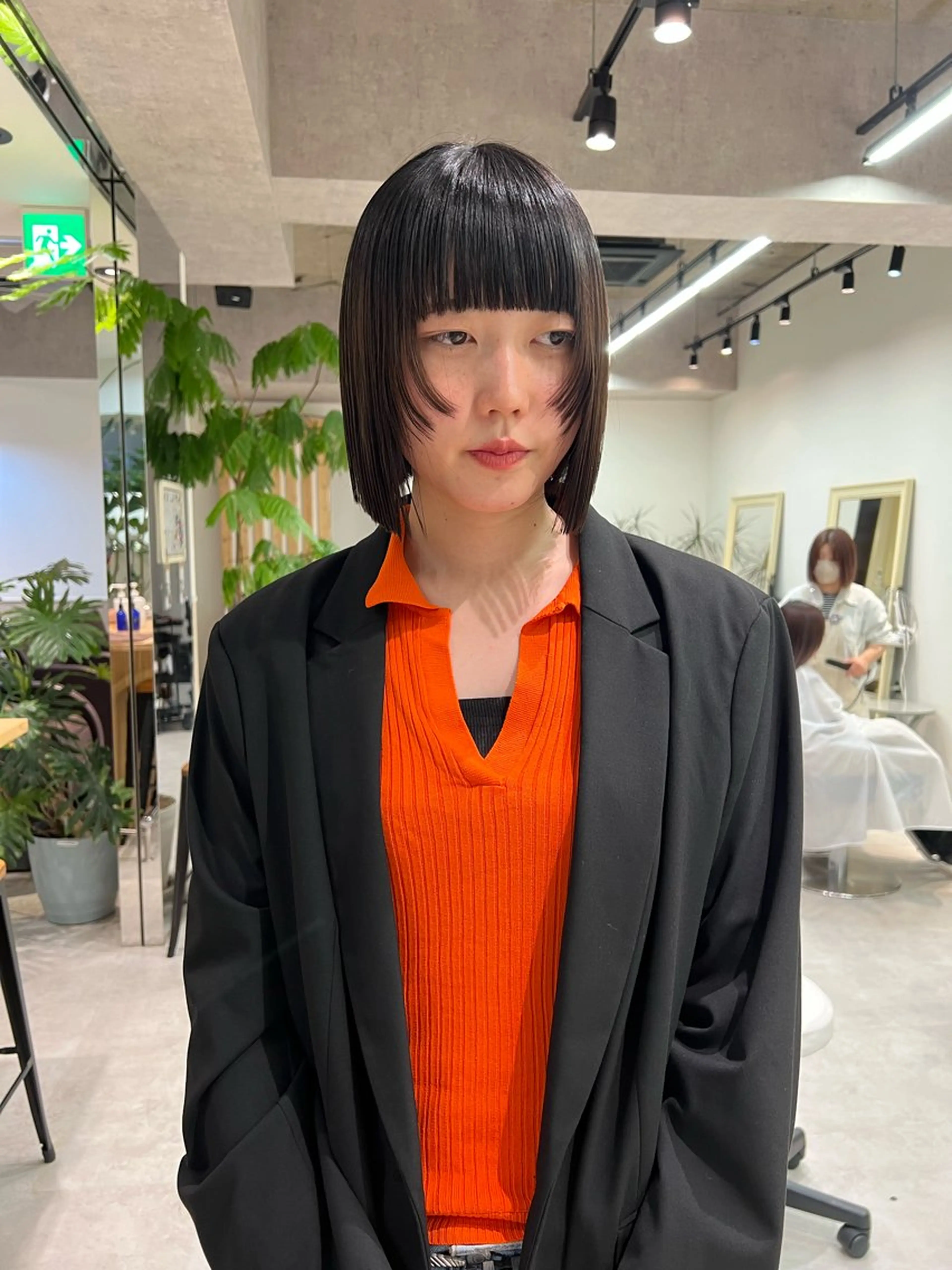 ショート 顔周りカット レイヤーカット カット 透明感カラー/ボブ / MARIE🍇のヘアスタイル