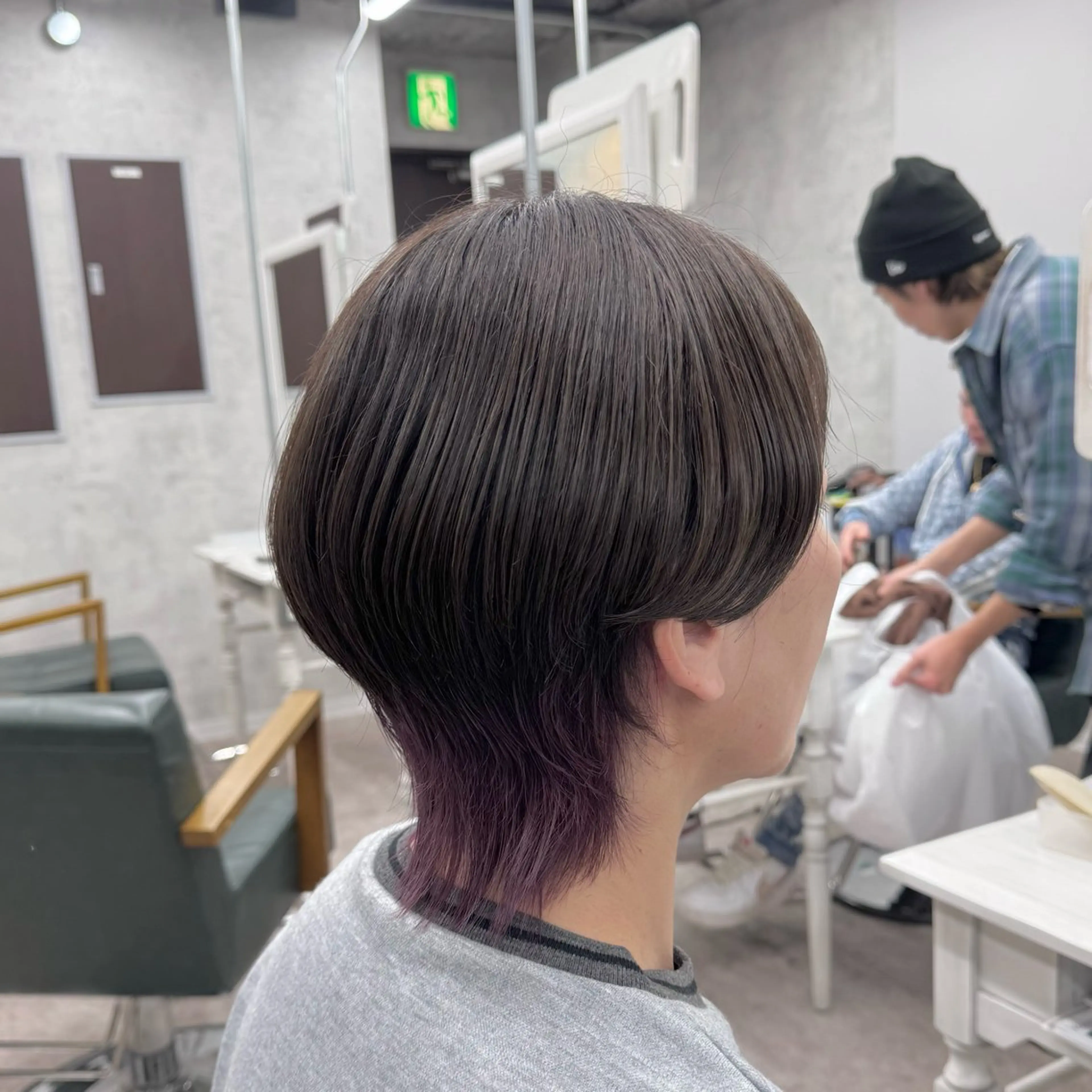 ショート カラー JUNSHIN🦋 ヘアセット／カラーのヘアスタイル