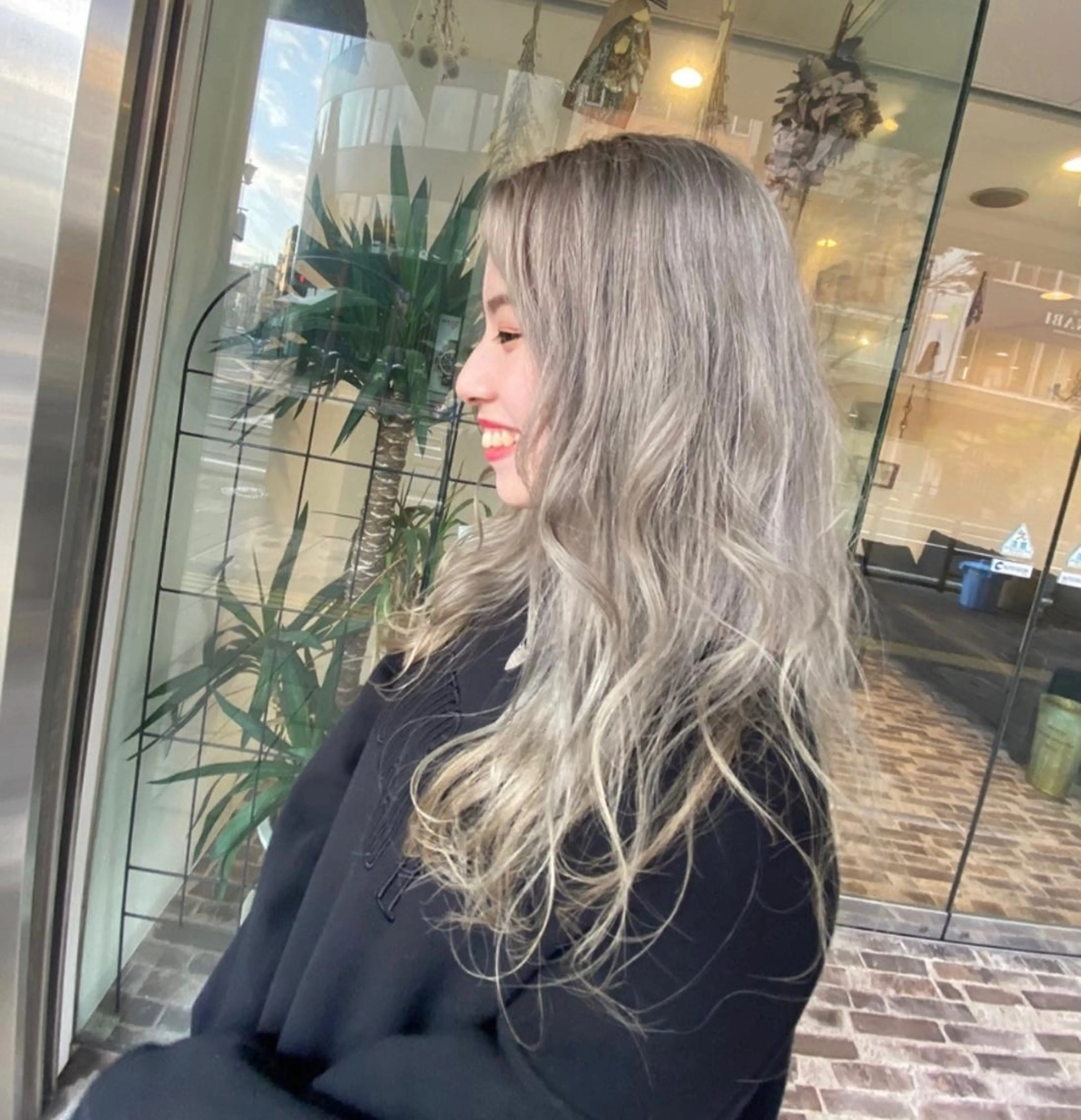 ロング nico🏁 rihoのヘアスタイル