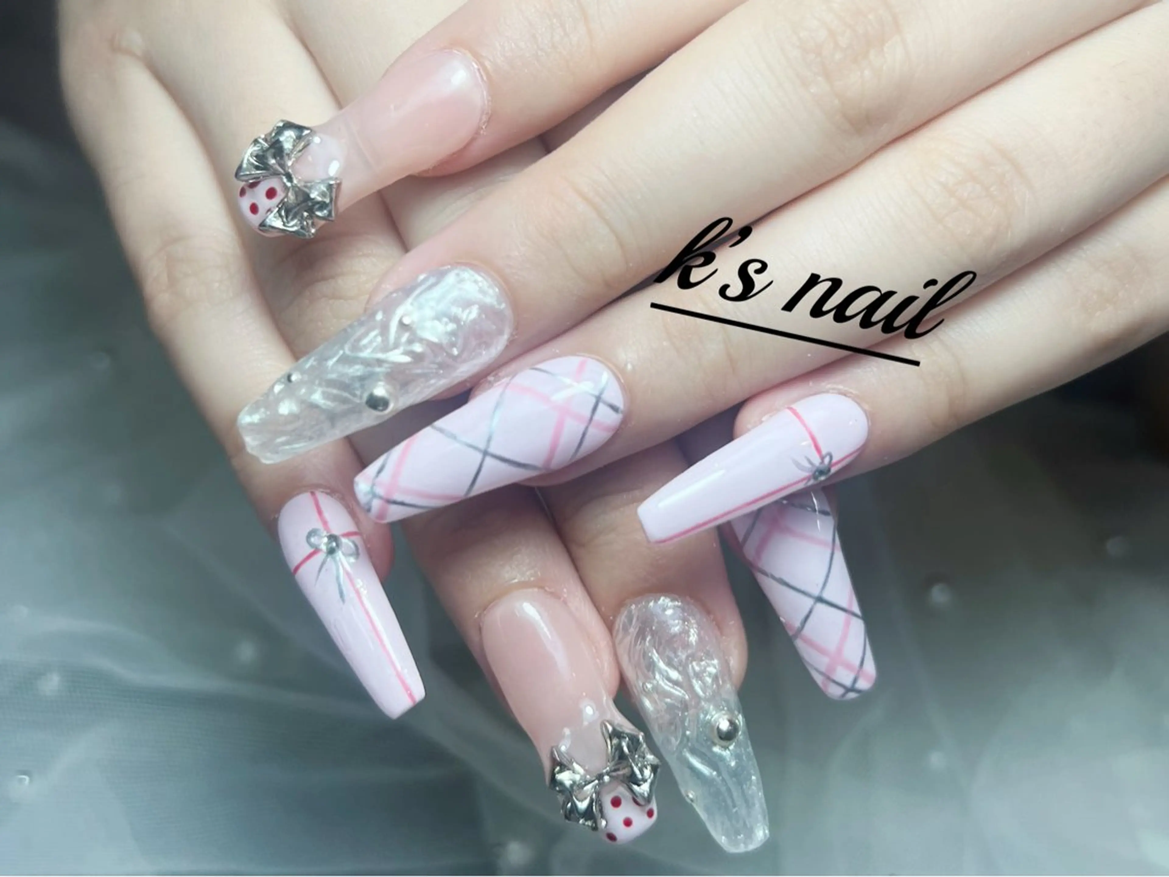 ネイル ネイルチップ ハンドネイル ハンドケア K‘s nail salonのネイルデザイン