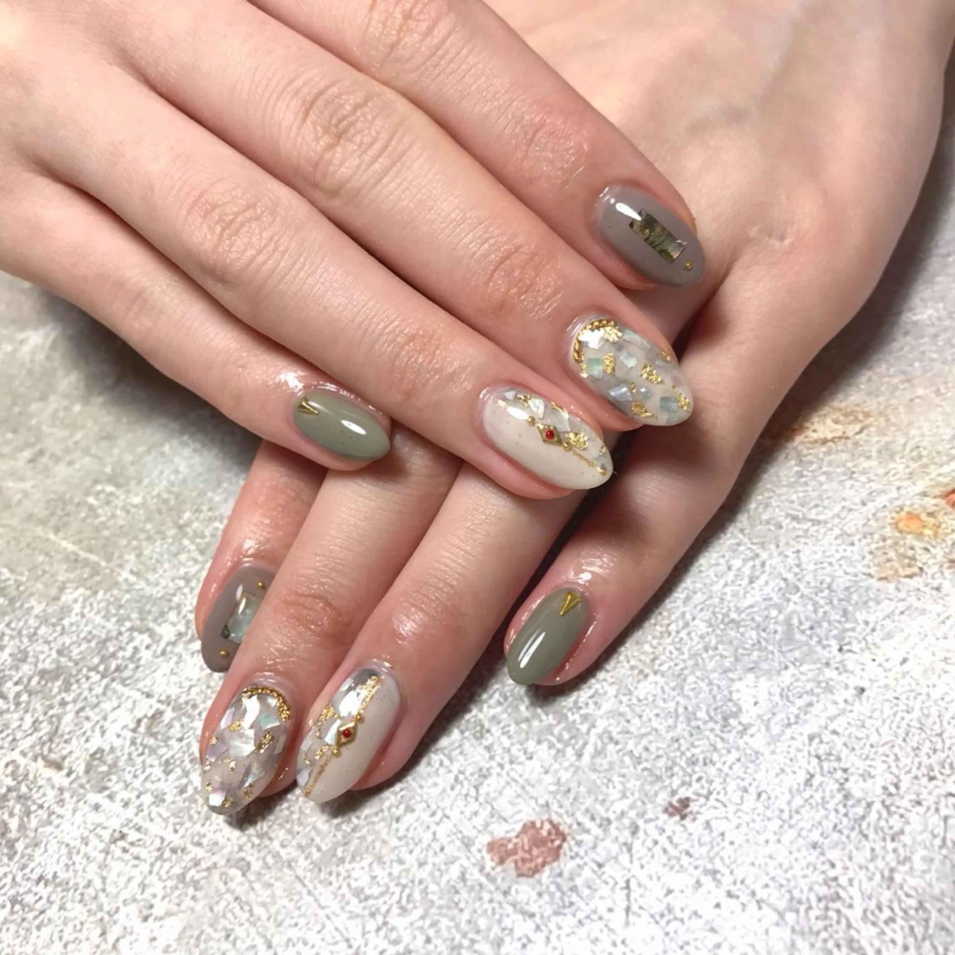 ネイル ハンドネイル 💅chainail _aiのネイルデザイン